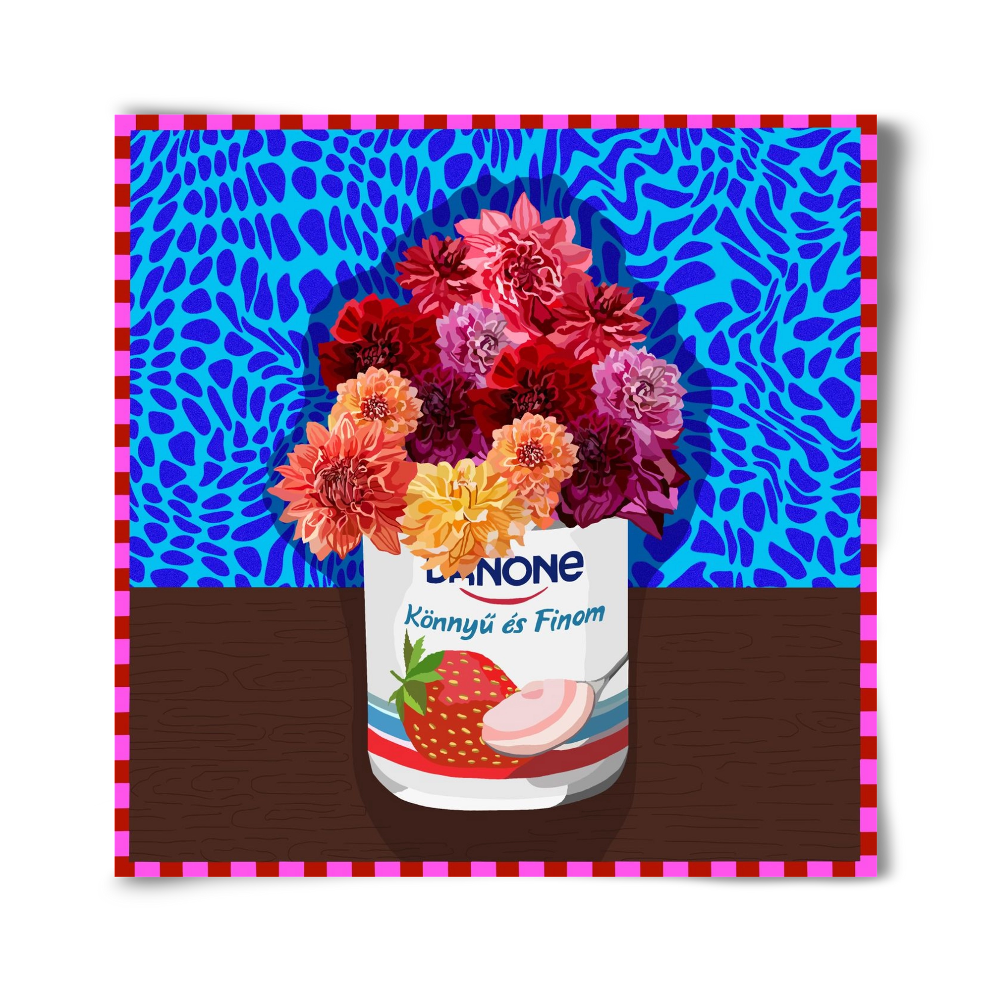 Könnyű és finom, 40x40 cm, Keret nélkül