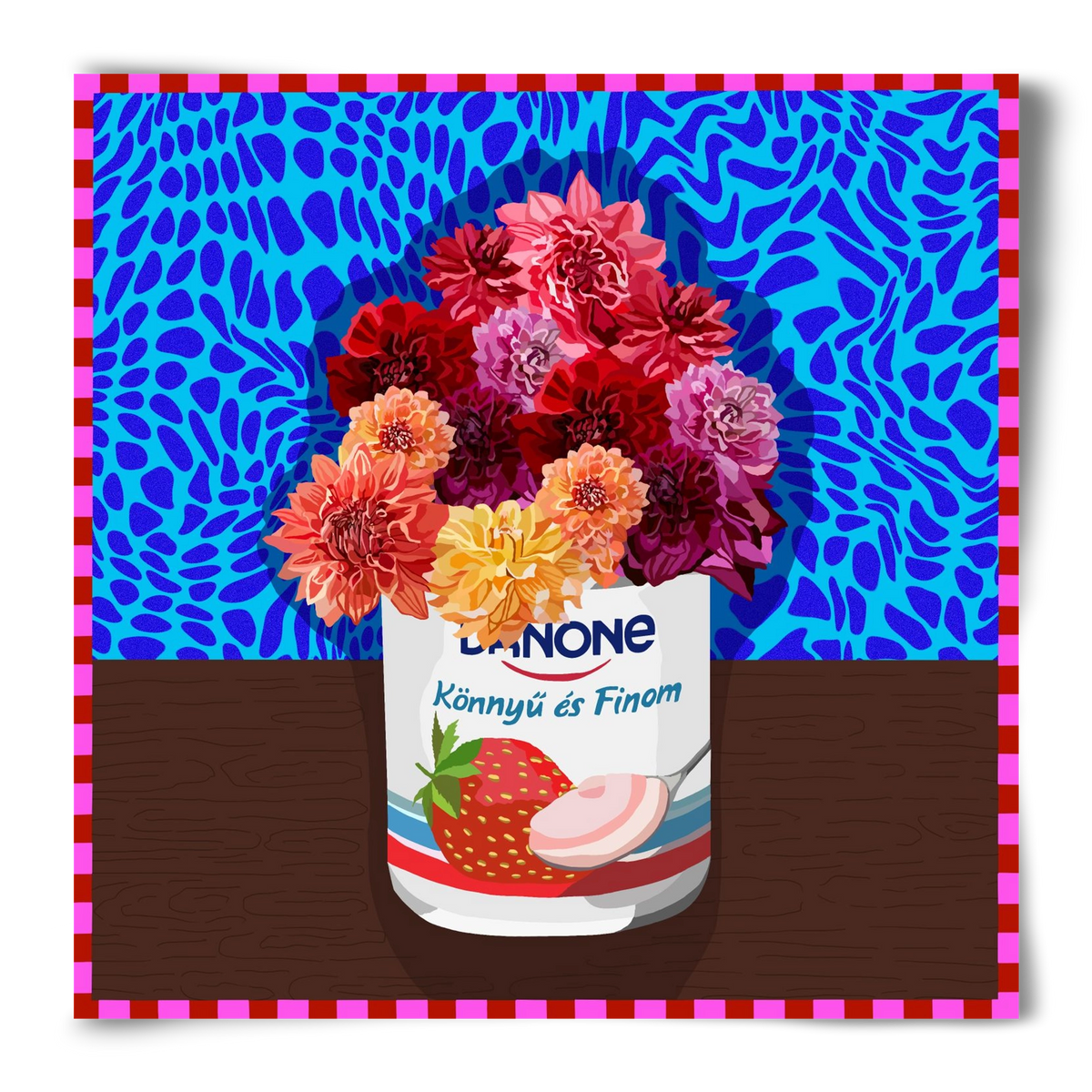 Könnyű és finom, 50x50 cm, Keret nélkül