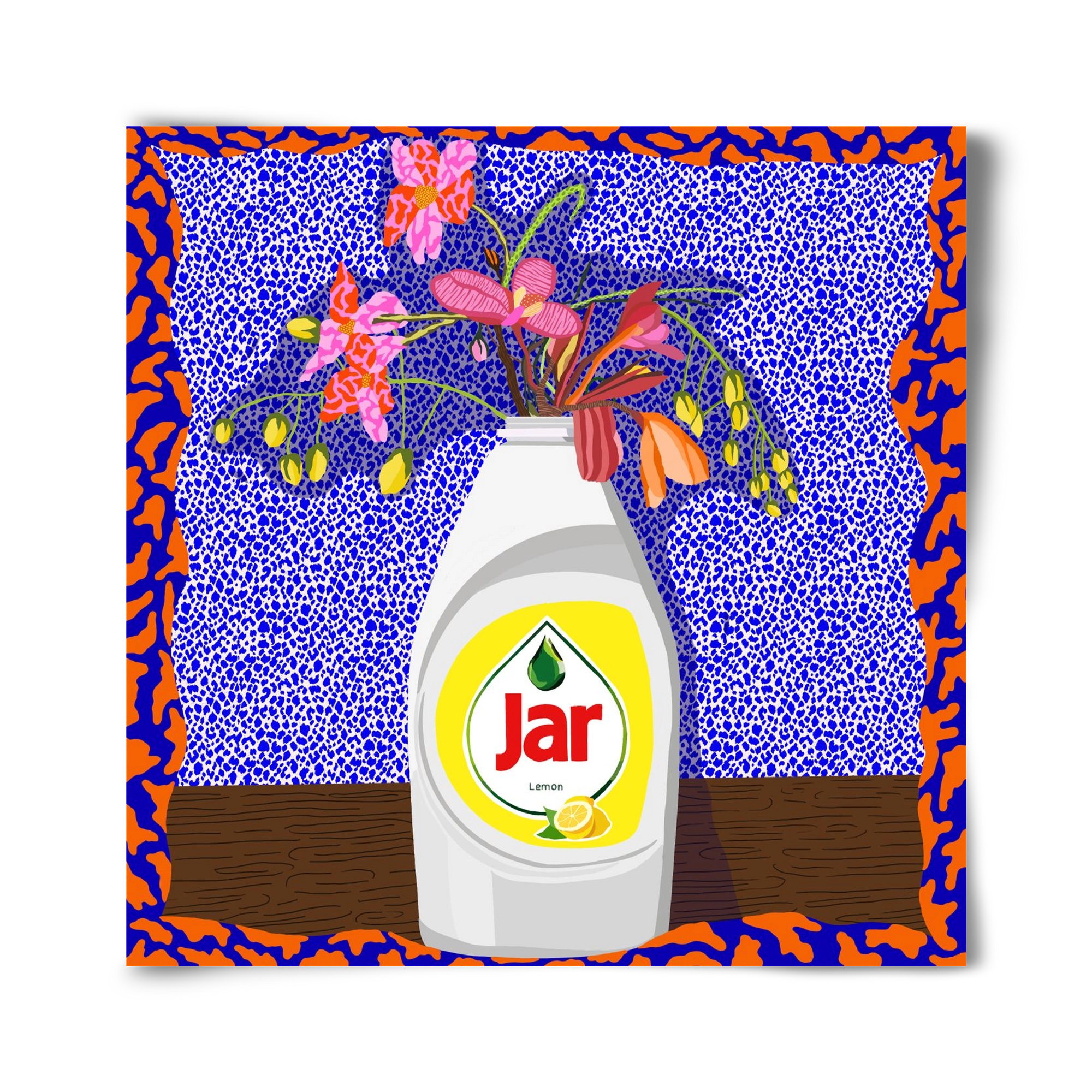 Csillogóan tiszta, 40x40 cm, Keret nélkül