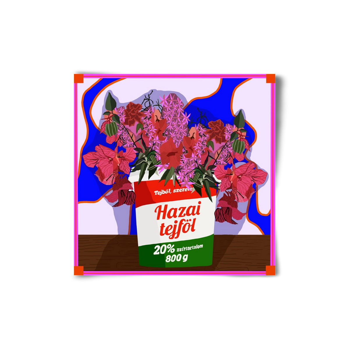 Hazai ízek, 20x20 cm, Keret nélkül