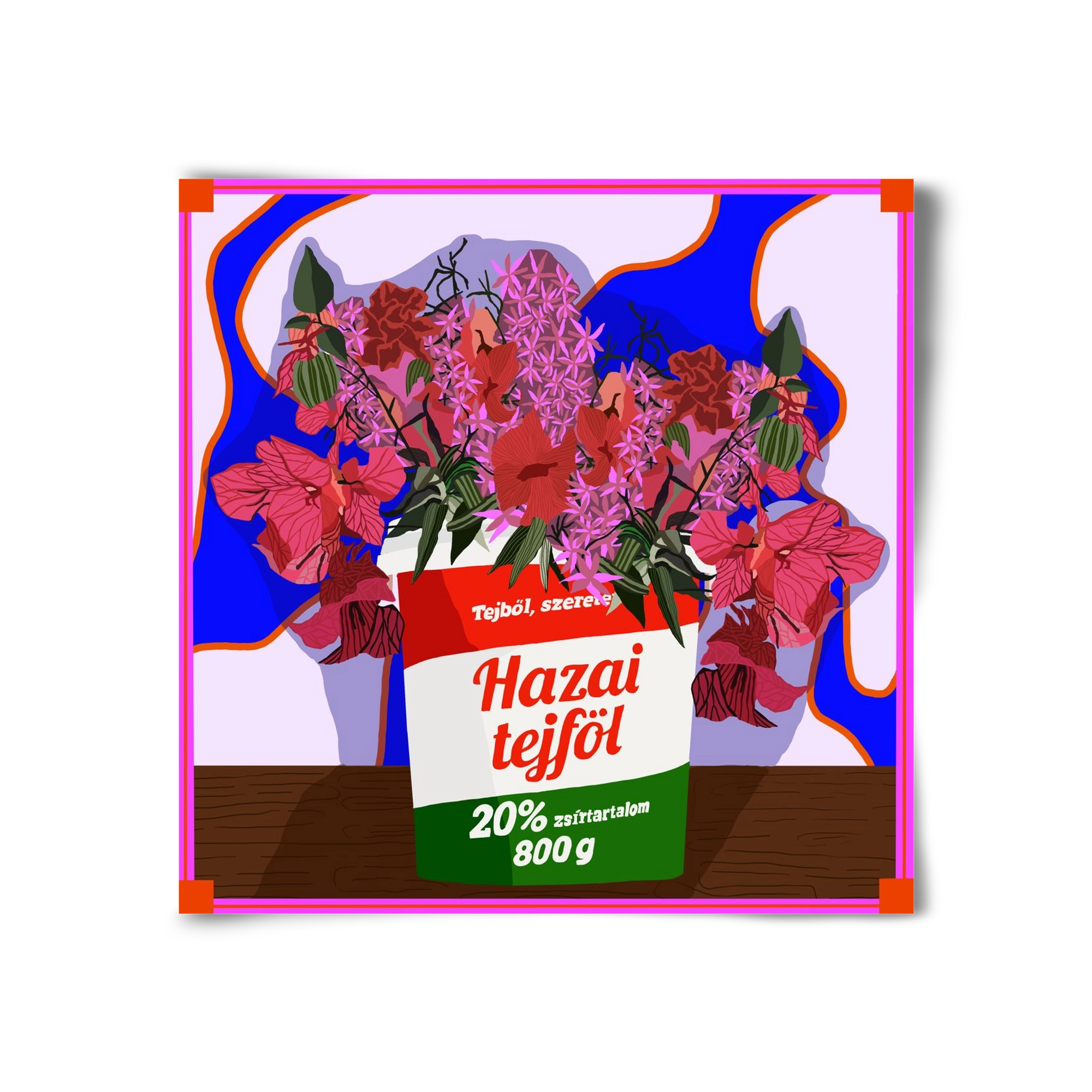 Hazai ízek, 30x30 cm, Keret nélkül