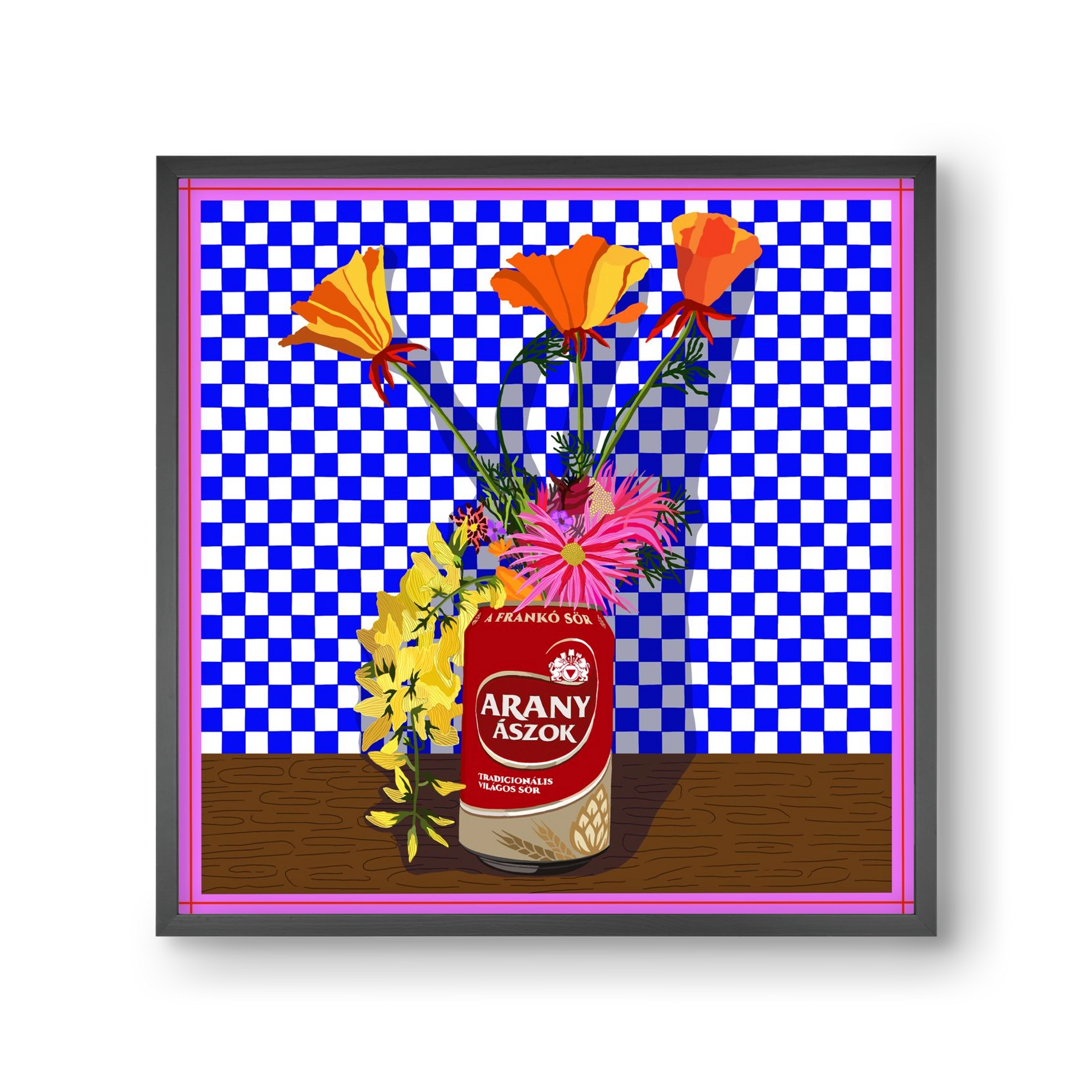 Az igazi, 30x30 cm (30x30 cm), Fekete keret