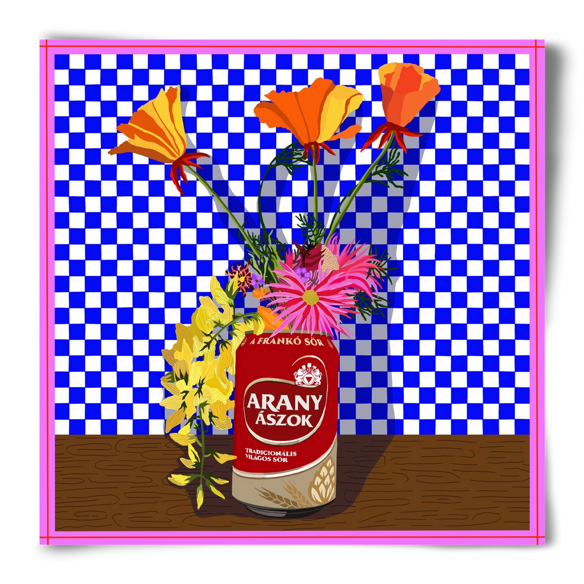 Az igazi, 50x50 cm, Keret nélkül