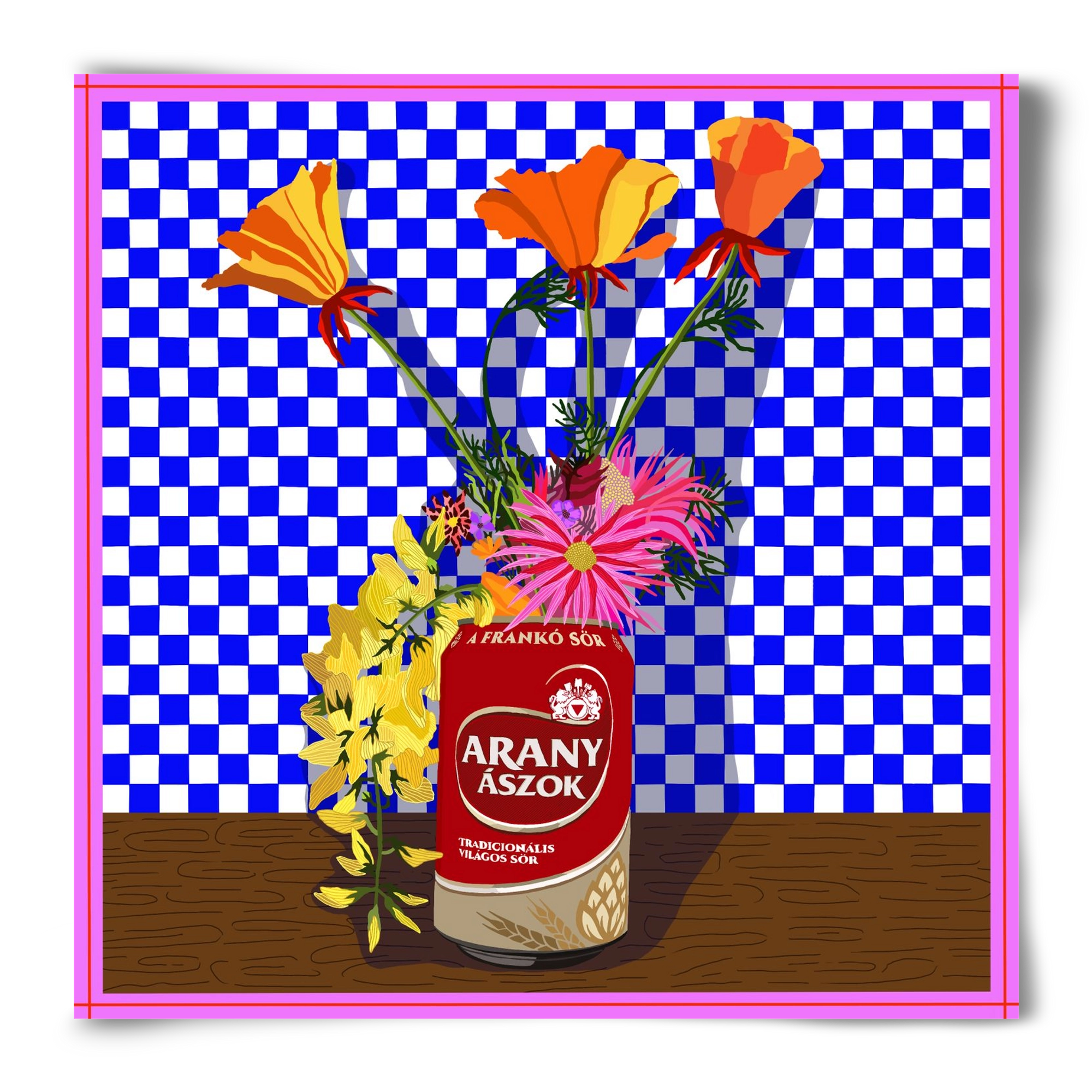 Az igazi, 50x50 cm, Keret nélkül