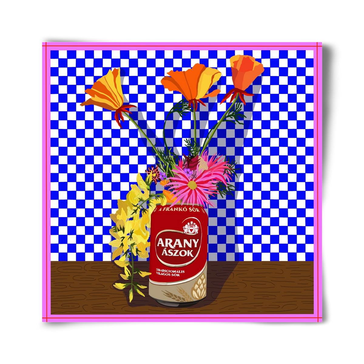 Az igazi, 40x40 cm, Keret nélkül