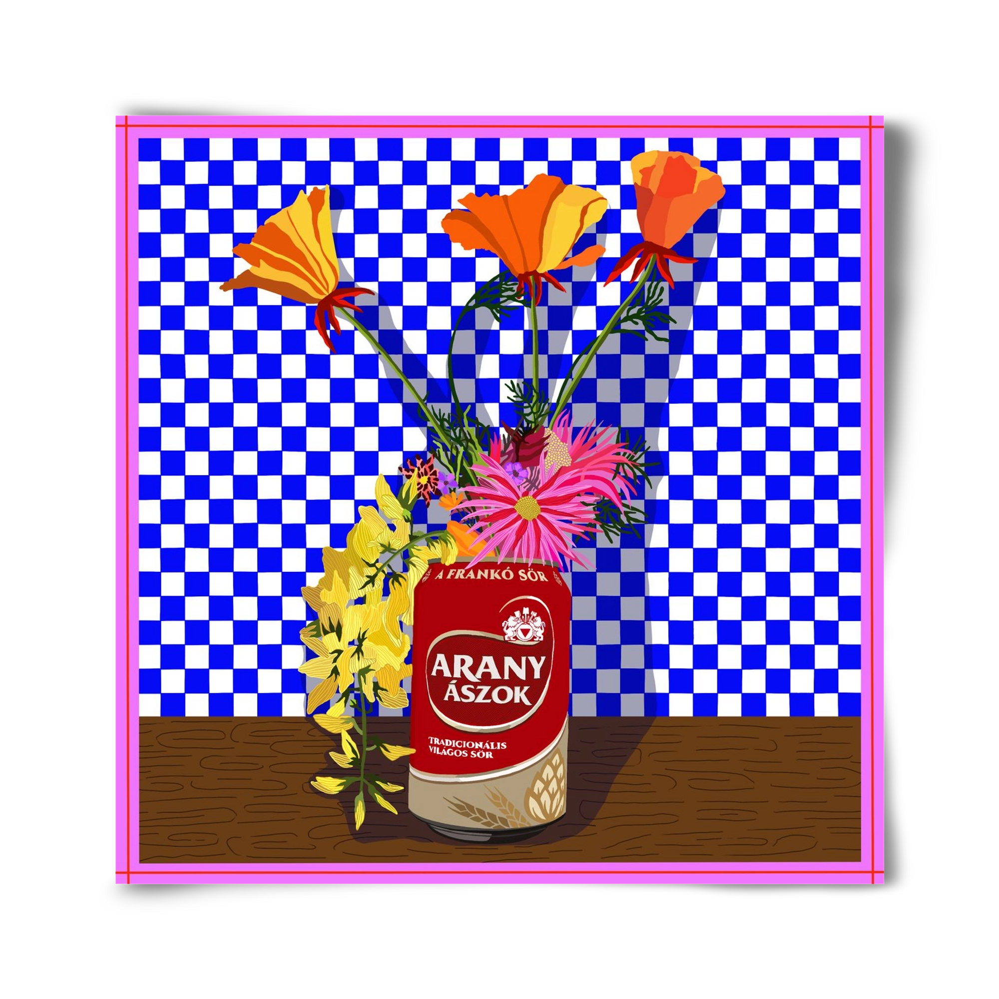 Az igazi, 40x40 cm, Keret nélkül