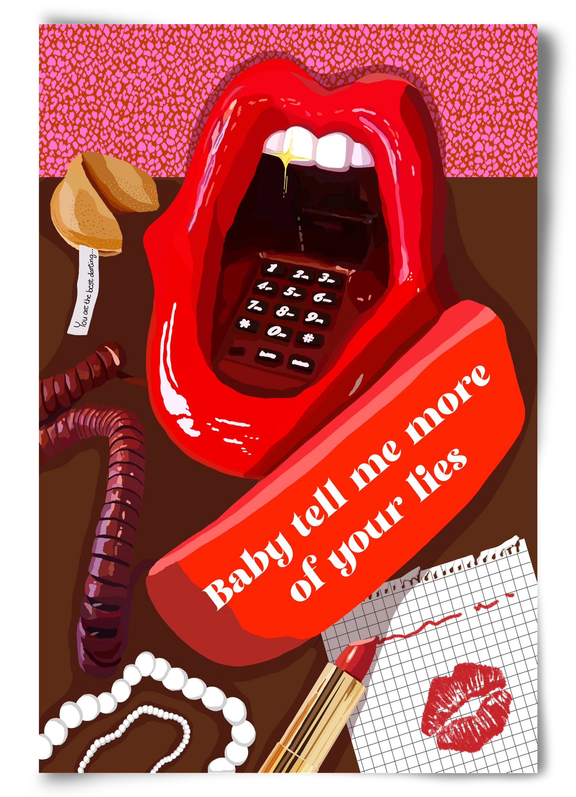 Lies, 60x90 cm, Keret nélkül