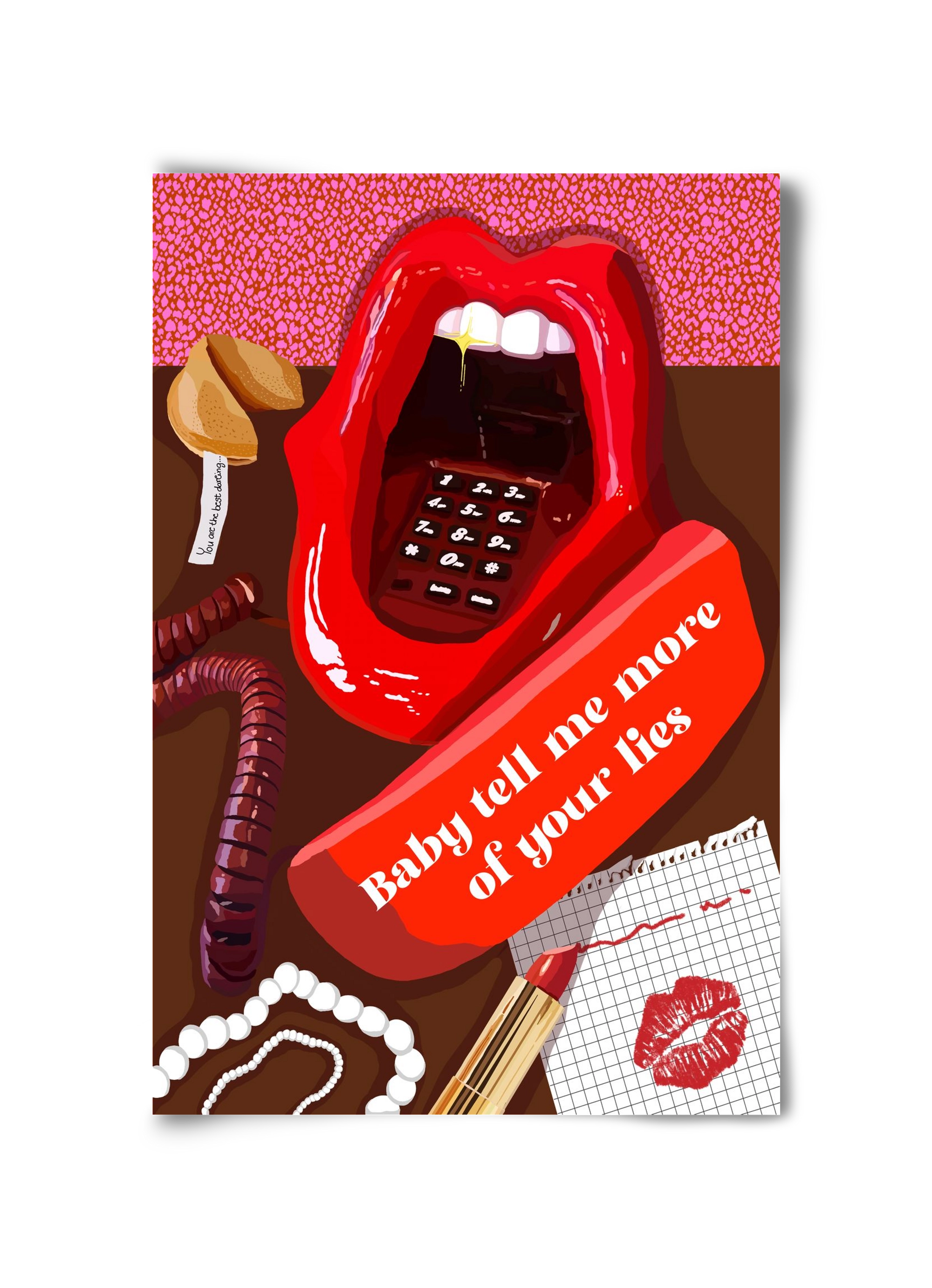 Lies, 30x45 cm, Keret nélkül