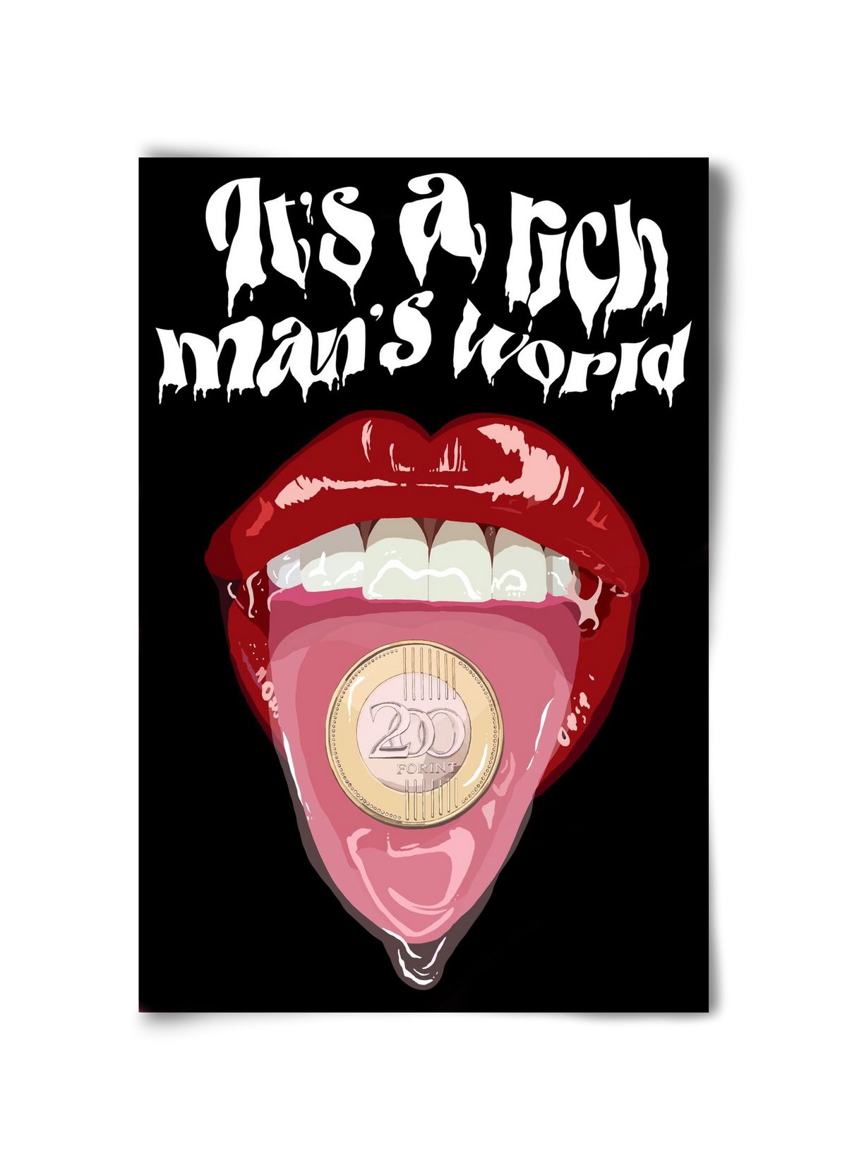 Rich man's world, 30x45 cm, Keret nélkül