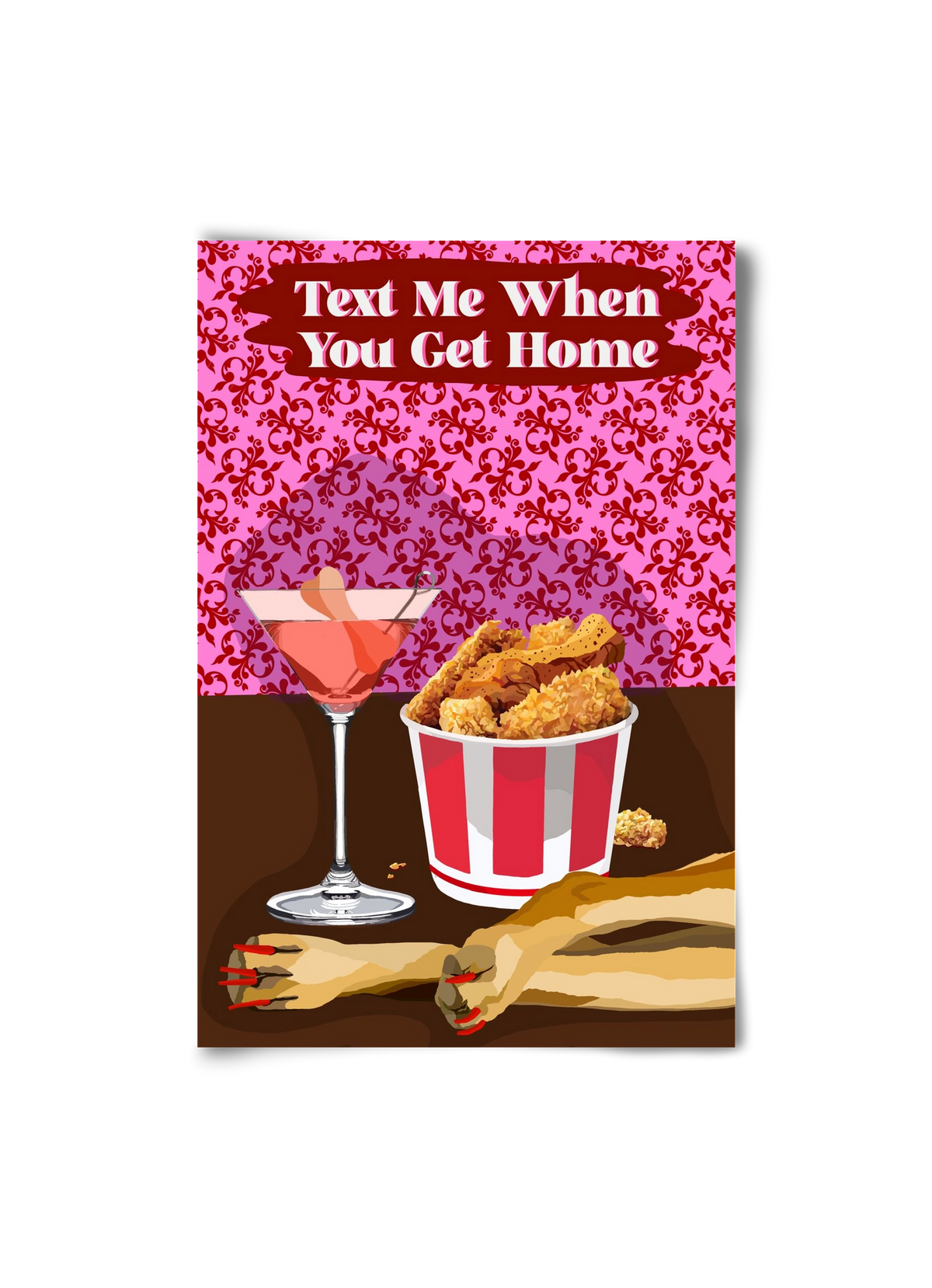 Text Me, 20x30 cm, Keret nélkül