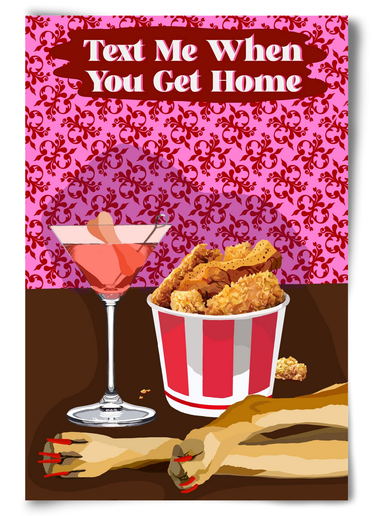 Text Me, 60x90 cm, Keret nélkül