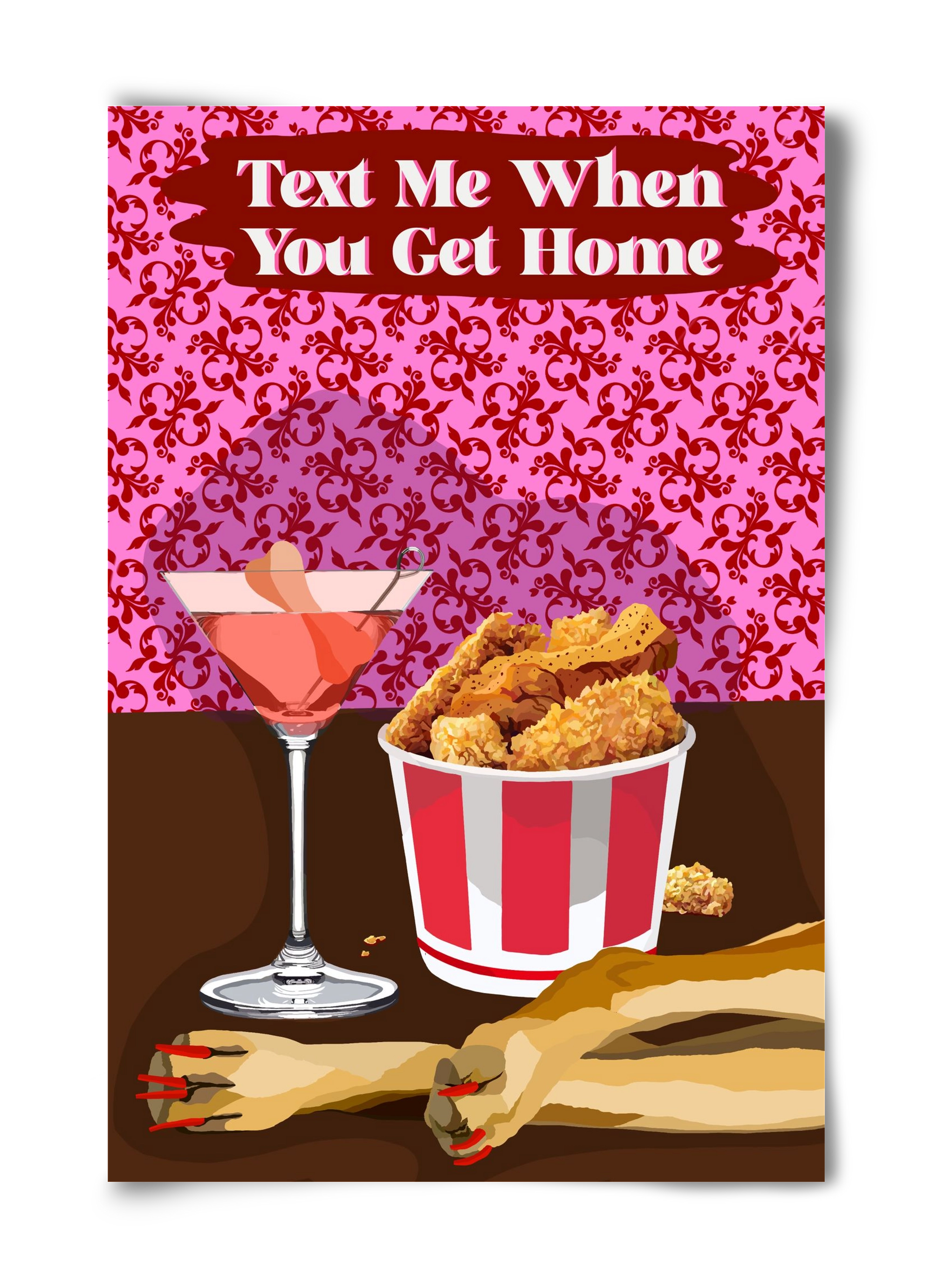 Text Me, 40x60 cm, Keret nélkül