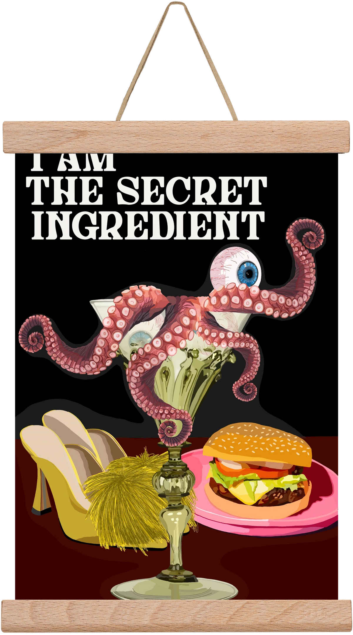 Secret Ingredient, 20x30 cm (20x30 cm), Tölgy akasztó