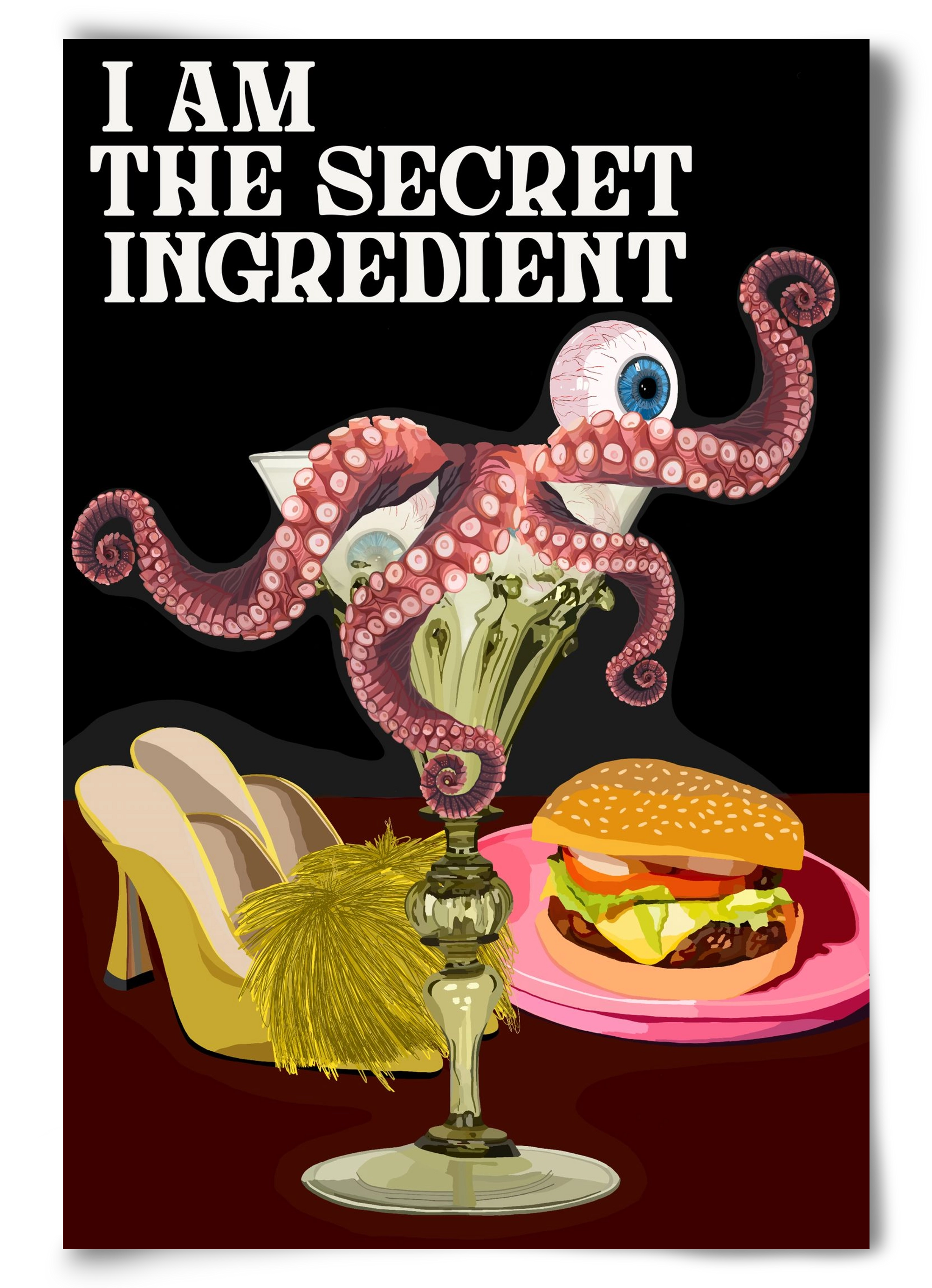 Secret Ingredient, 60x90 cm, Keret nélkül