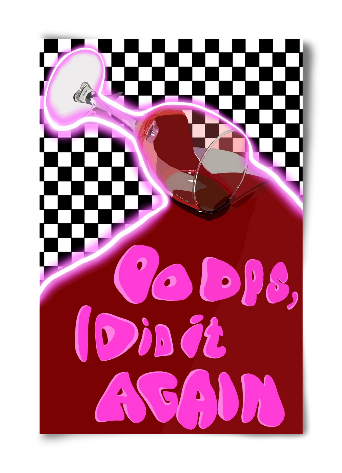 Ooops..., 40x60 cm, Keret nélkül