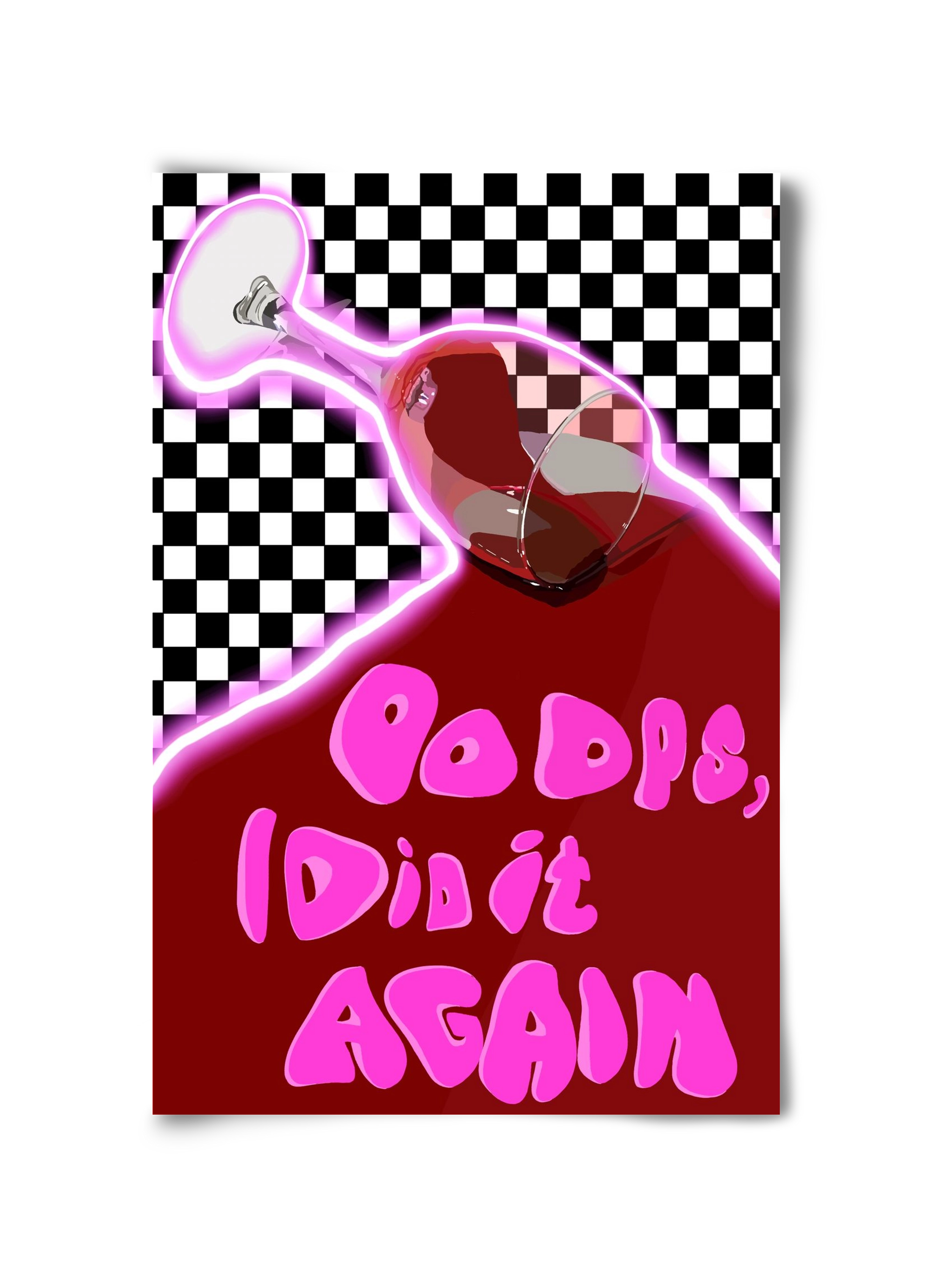 Ooops..., 30x45 cm, Keret nélkül