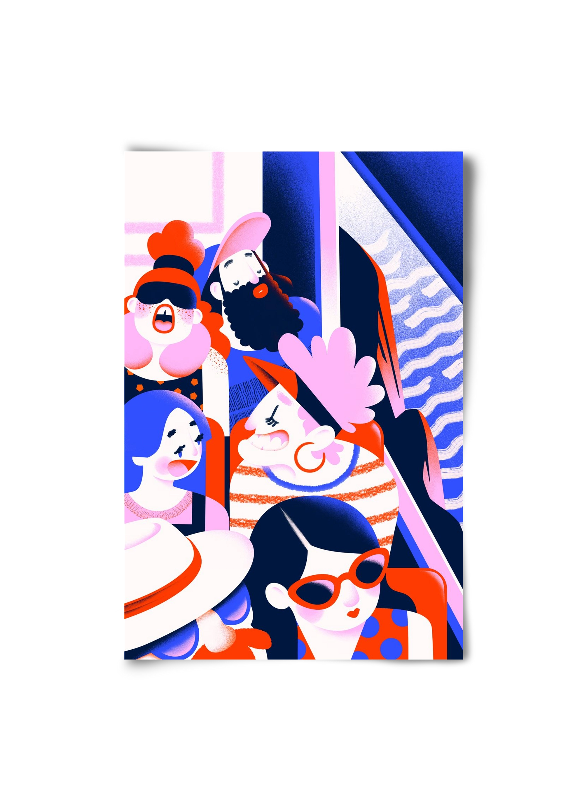 Summer trip, 20x30 cm, Keret nélkül