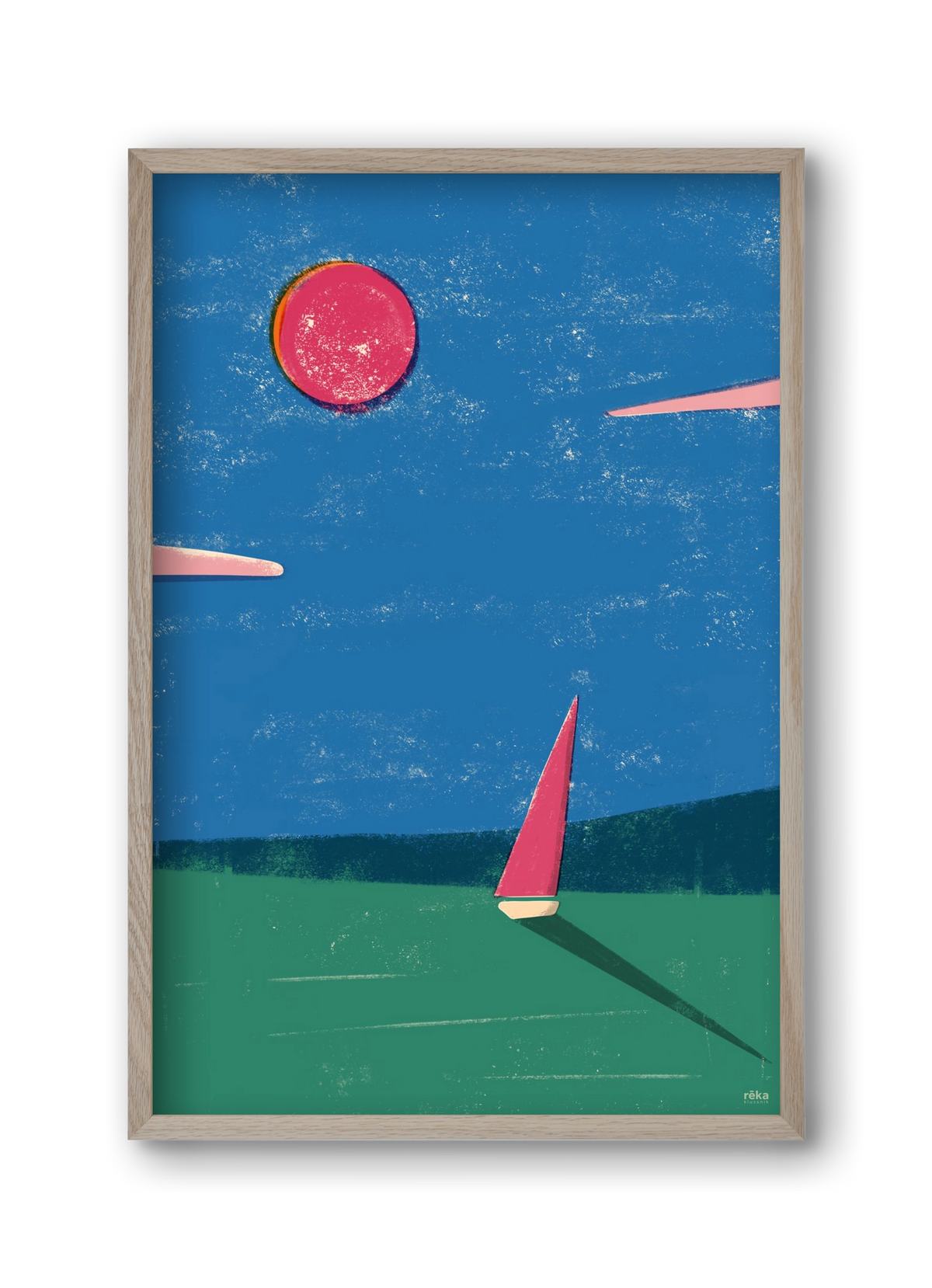 időtlen pillanat, 30x45 cm (30x45 cm), Tölgy keret