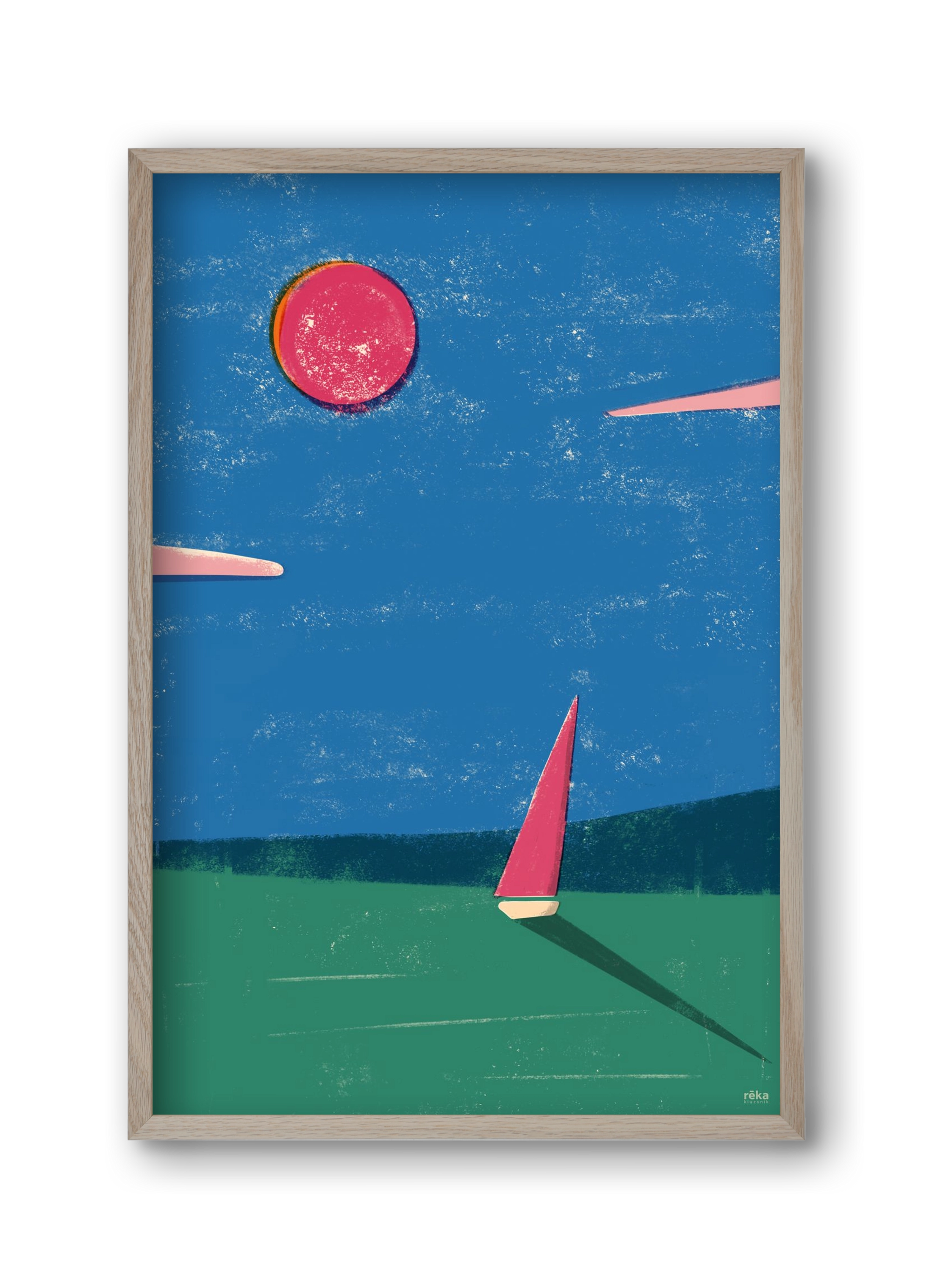 időtlen pillanat, 30x45 cm (30x45 cm), Tölgy keret