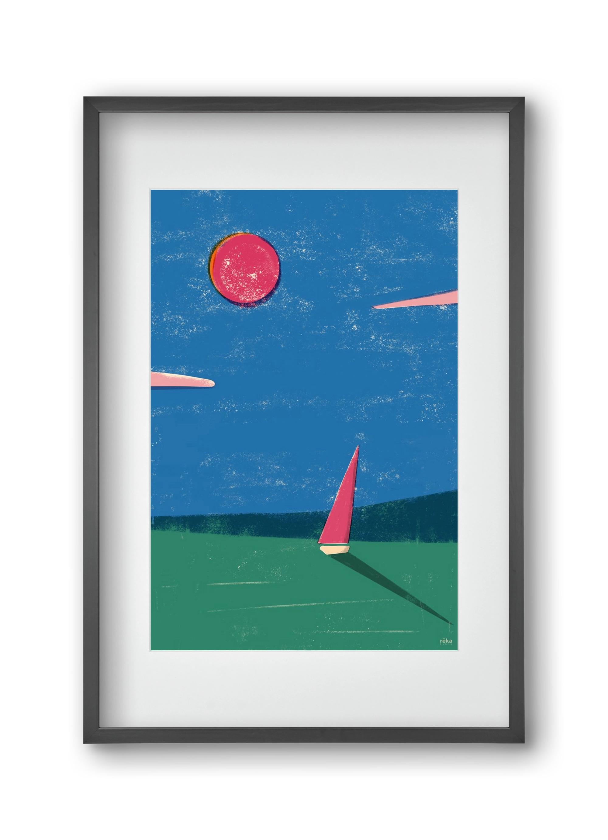 időtlen pillanat, 30x45 cm (20x30 cm), Fekete keret, paszpartuval