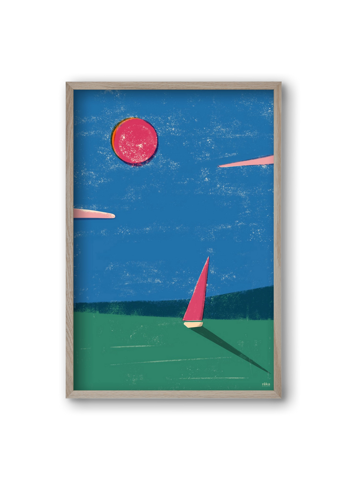 időtlen pillanat, 20x30 cm (20x30 cm), Tölgy keret