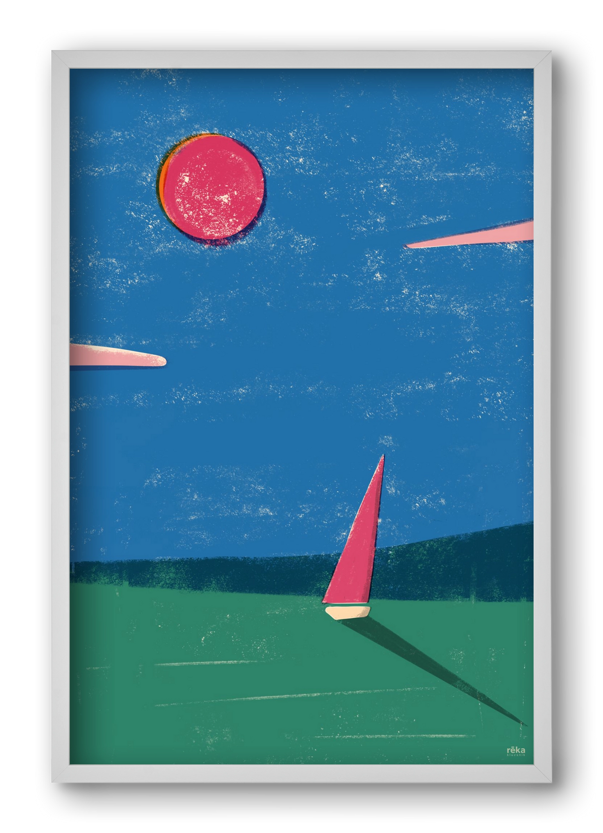 időtlen pillanat, 40x60 cm (40x60 cm), Fehér keret