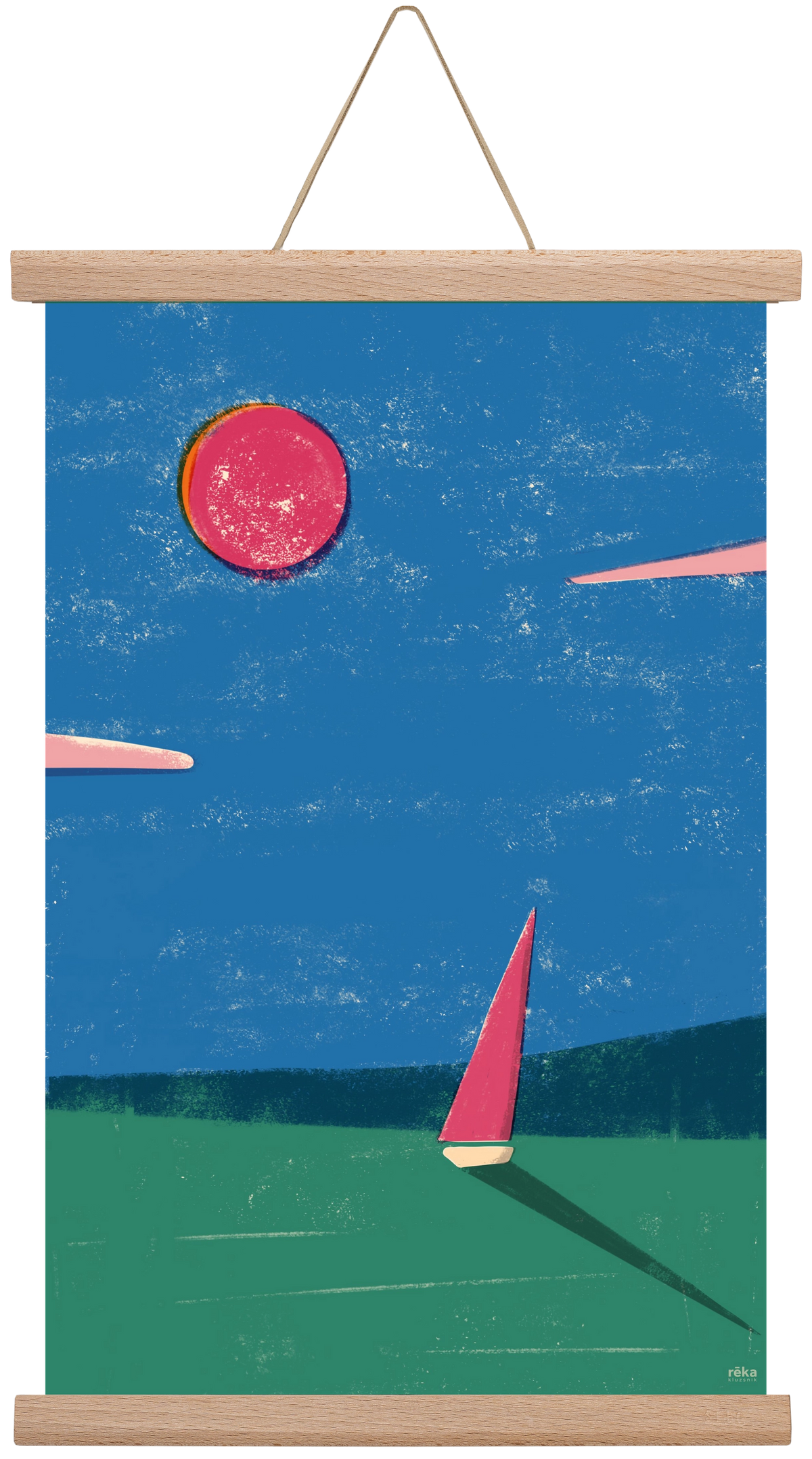 időtlen pillanat, 30x45 cm (30x45 cm), Tölgy akasztó