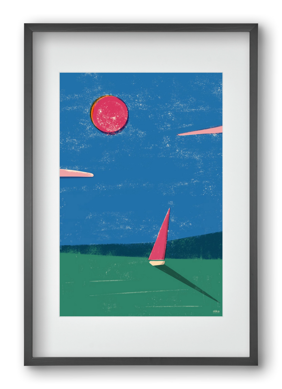 időtlen pillanat, 40x60 cm (30x45 cm), Fekete keret, paszpartuval