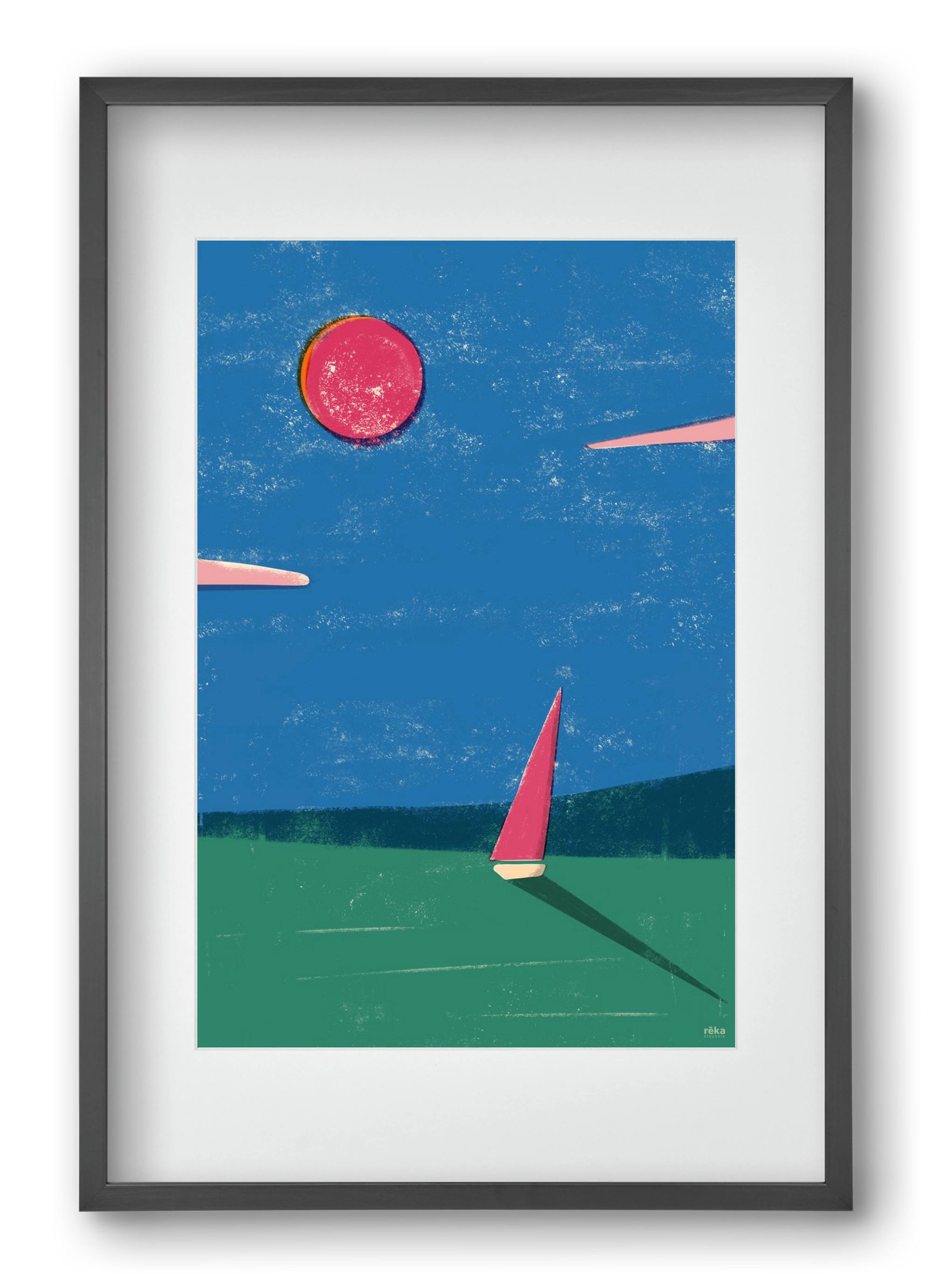 időtlen pillanat, 40x60 cm (30x45 cm), Fekete keret, paszpartuval