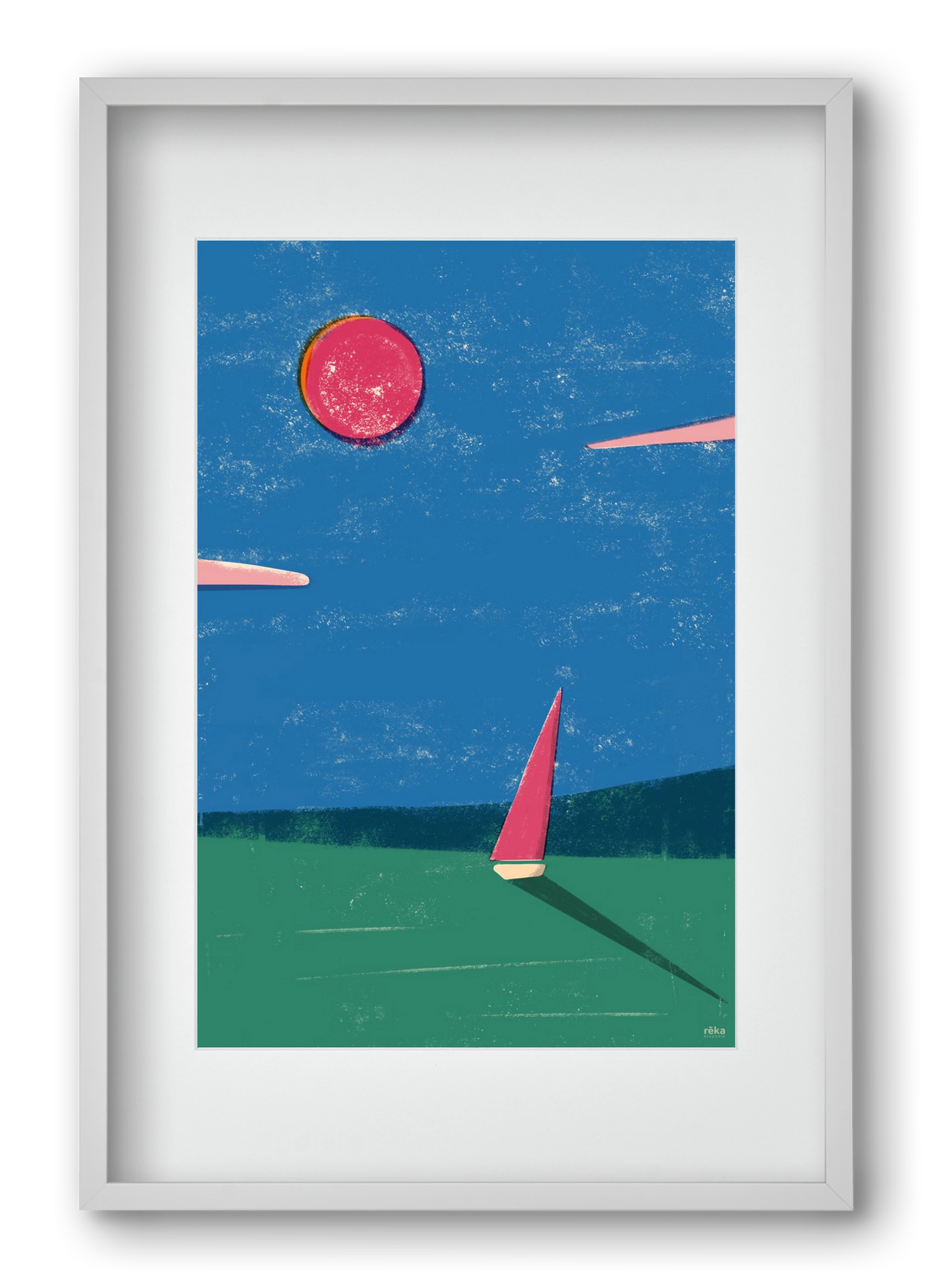 időtlen pillanat, 40x60 cm (30x45 cm), Fehér keret, paszpartuval