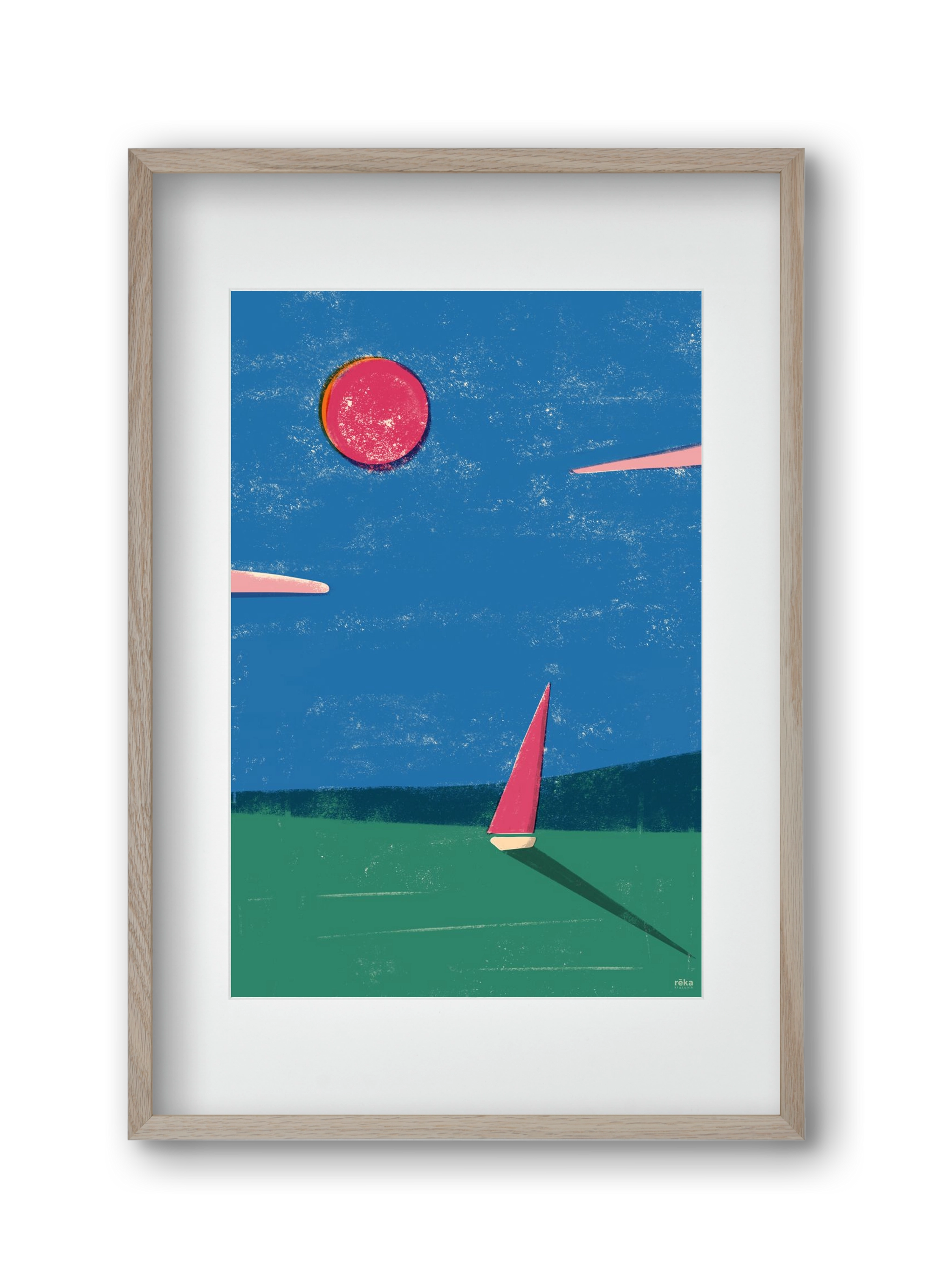 időtlen pillanat, 30x45 cm (20x30 cm), Tölgy keret, paszpartuval