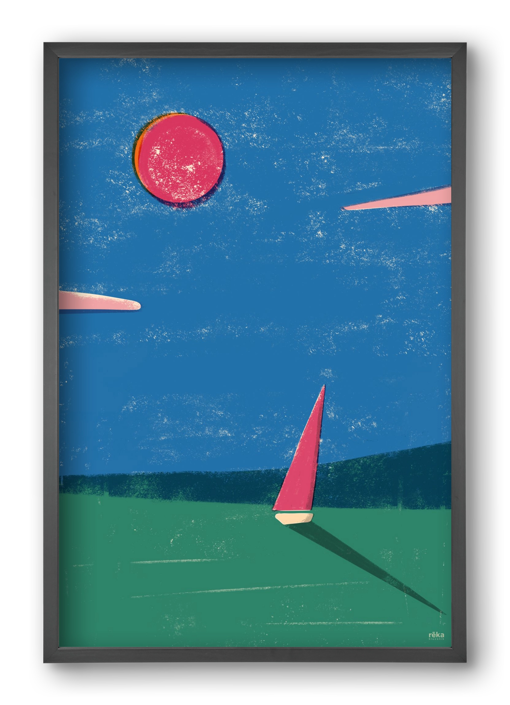 időtlen pillanat, 40x60 cm (40x60 cm), Fekete keret