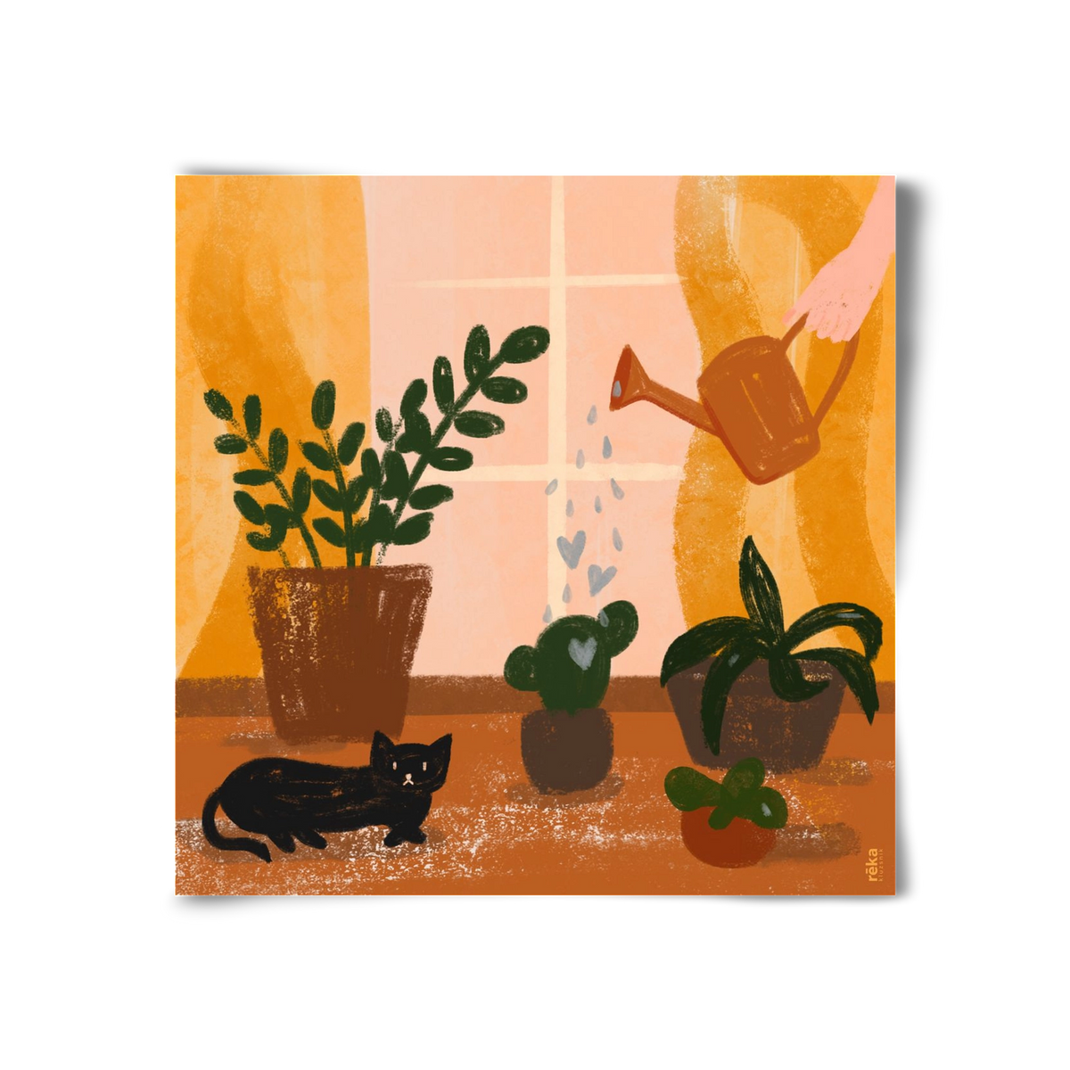 locsoló, 30x30 cm, Keret nélkül