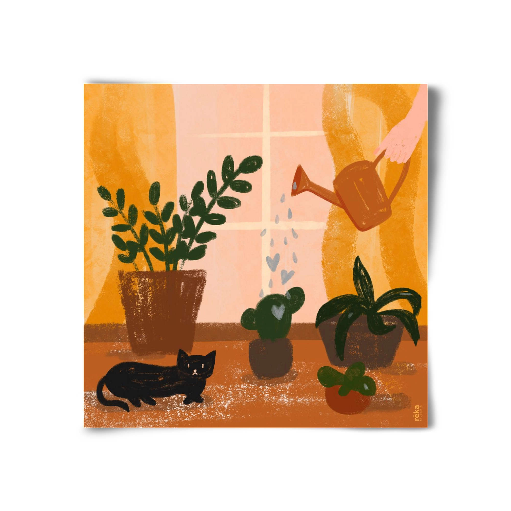 locsoló, 30x30 cm, Keret nélkül