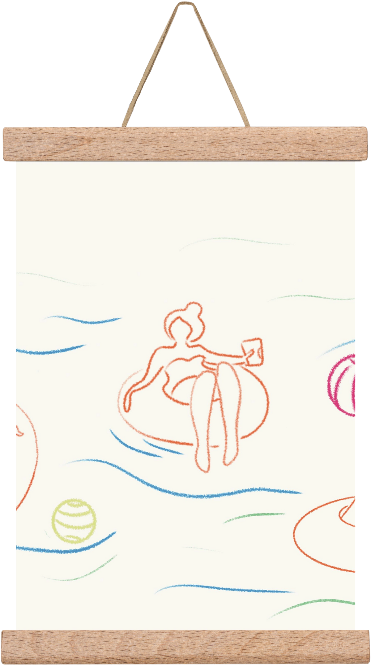 shut off, 30x20 cm (30x20 cm), Tölgy akasztó