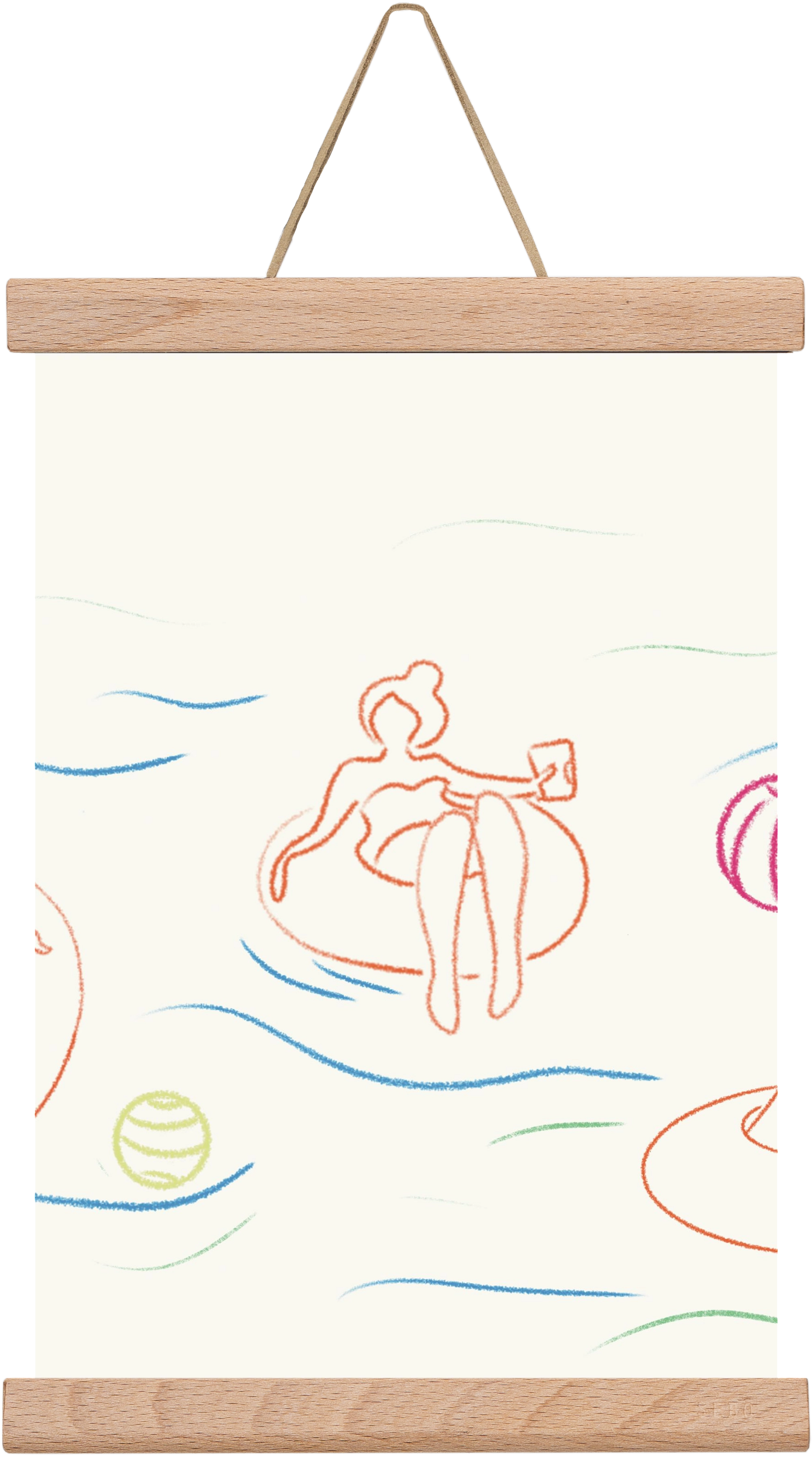 shut off, 30x20 cm (30x20 cm), Tölgy akasztó