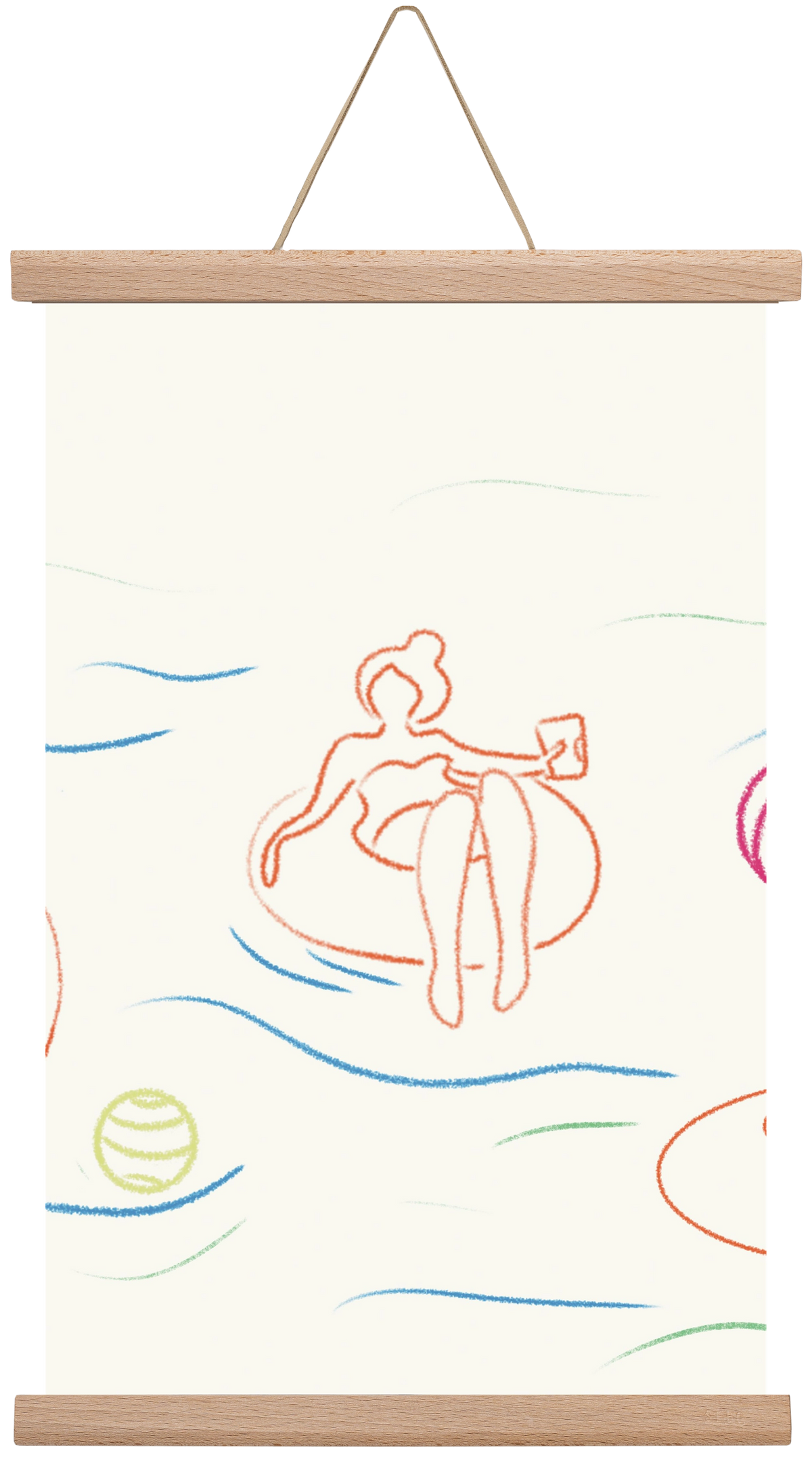 shut off, 45x30 cm (45x30 cm), Tölgy akasztó