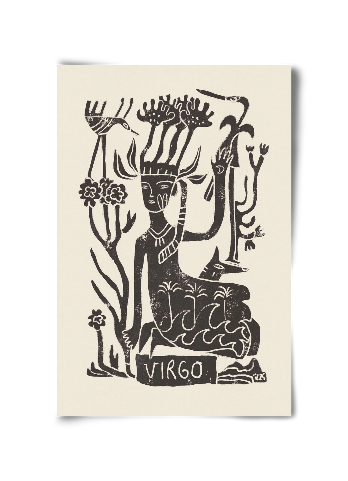 Virgo, 30x45 cm, Keret nélkül