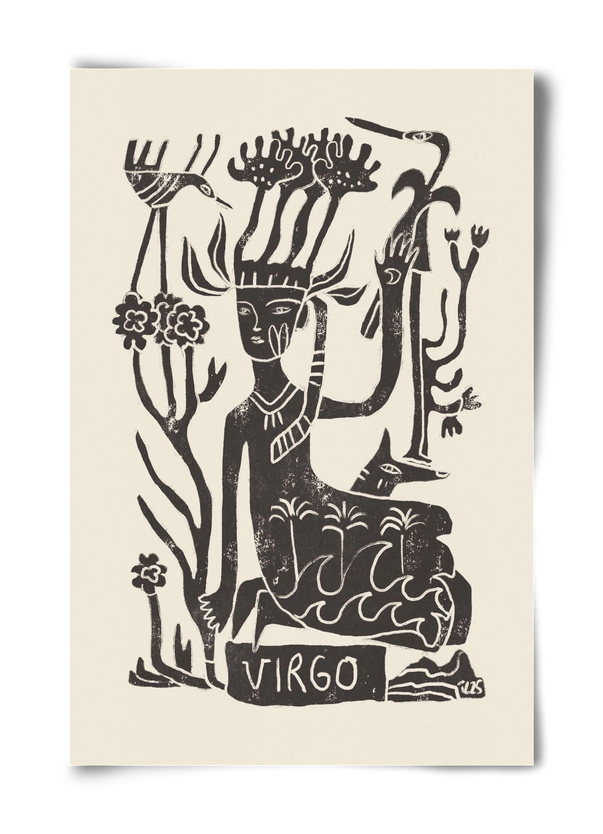 Virgo, 40x60 cm, Keret nélkül