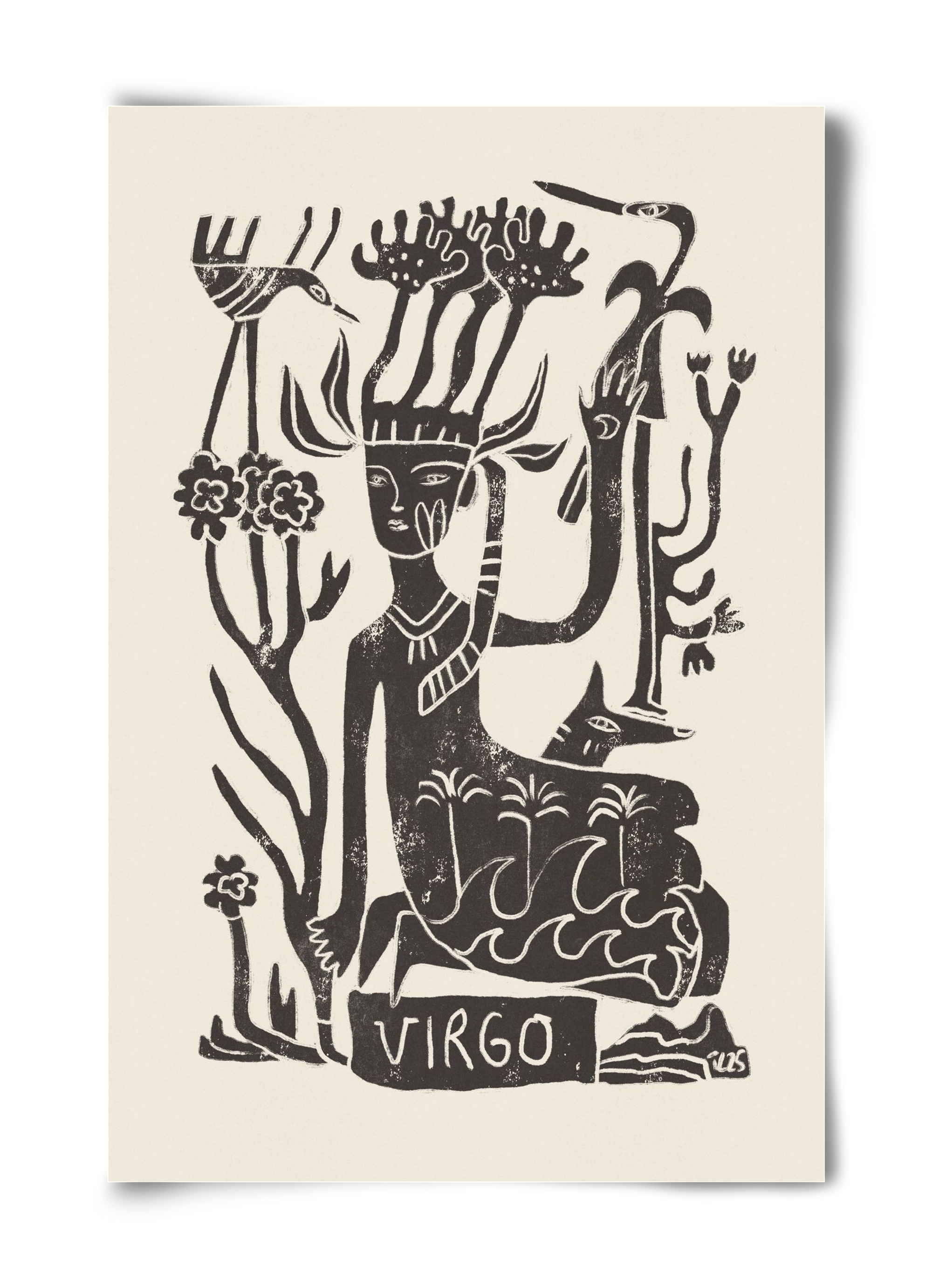 Virgo, 40x60 cm, Keret nélkül