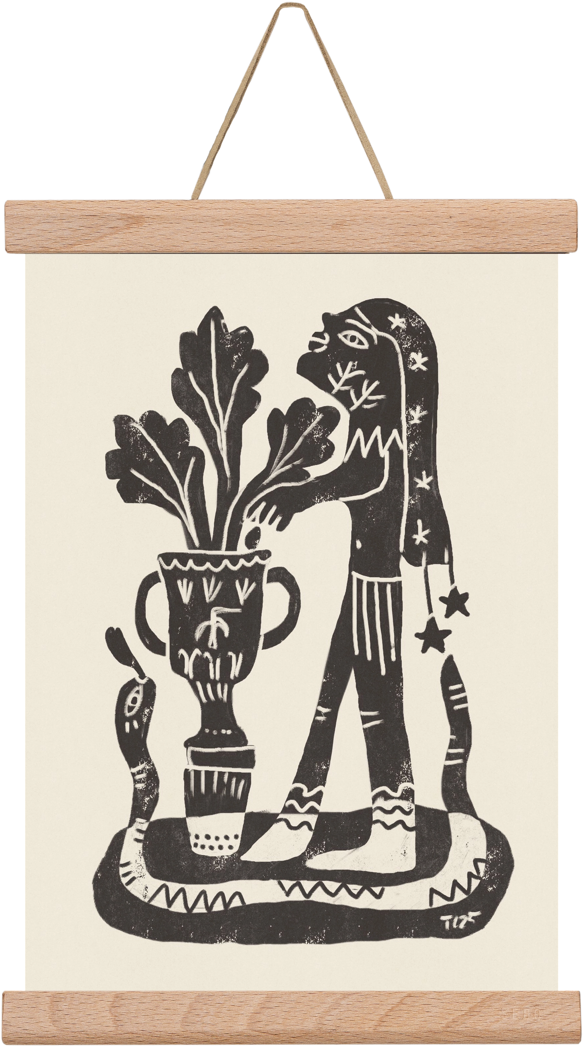 Planting Future Seeds, 20x30 cm (20x30 cm), Tölgy akasztó