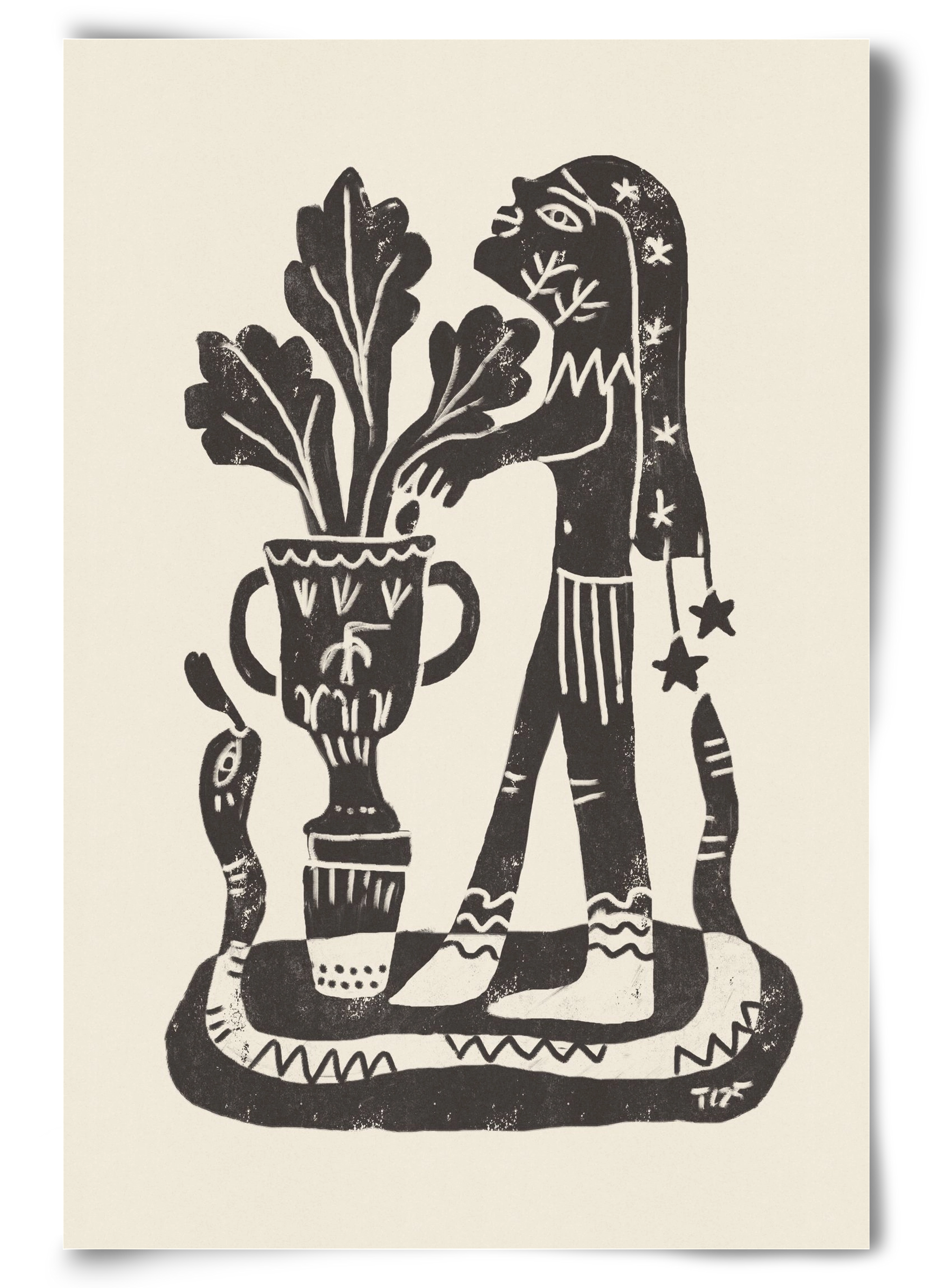 Planting Future Seeds, 60x90 cm, Keret nélkül