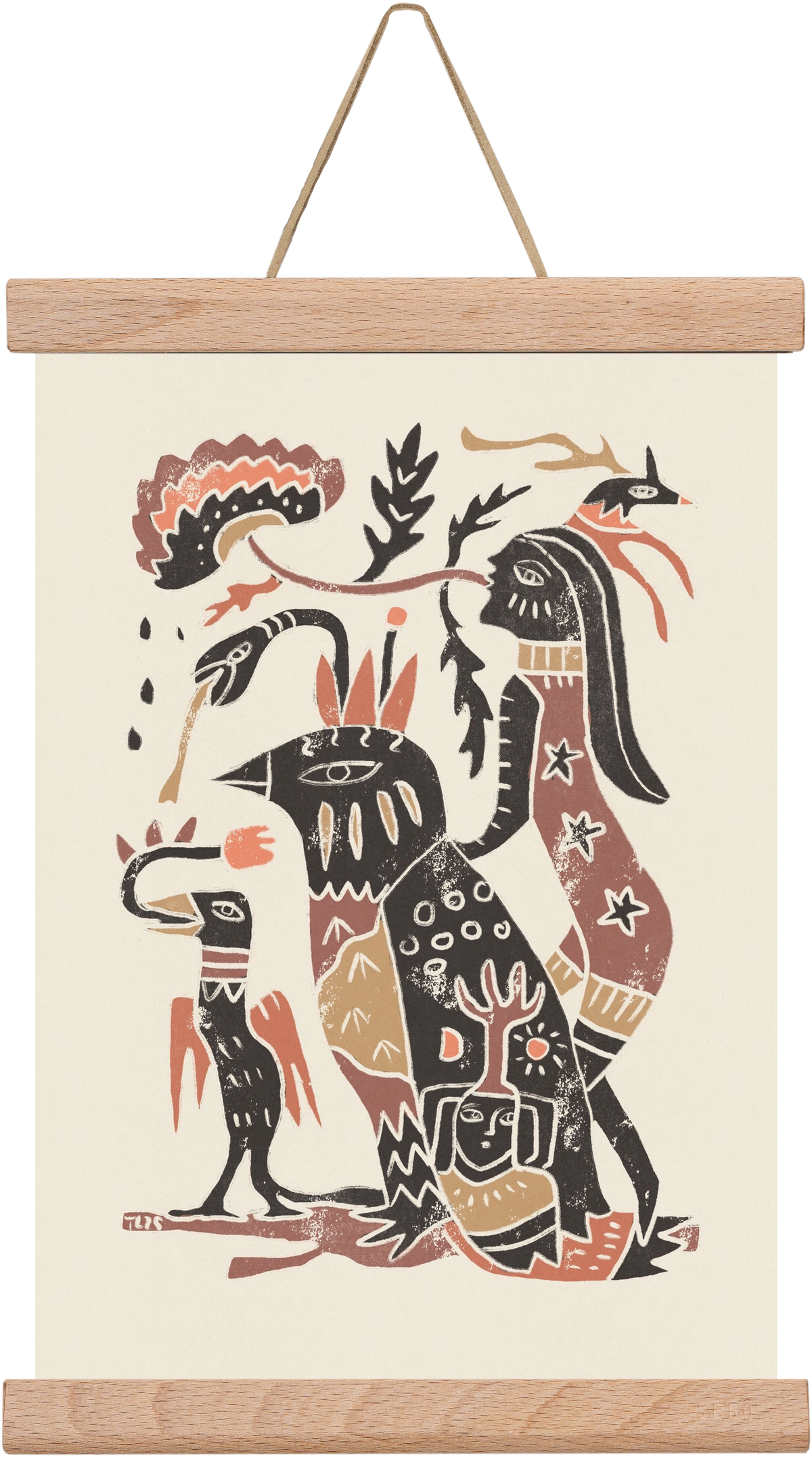 Autumn Arrives, 20x30 cm (20x30 cm), Tölgy akasztó