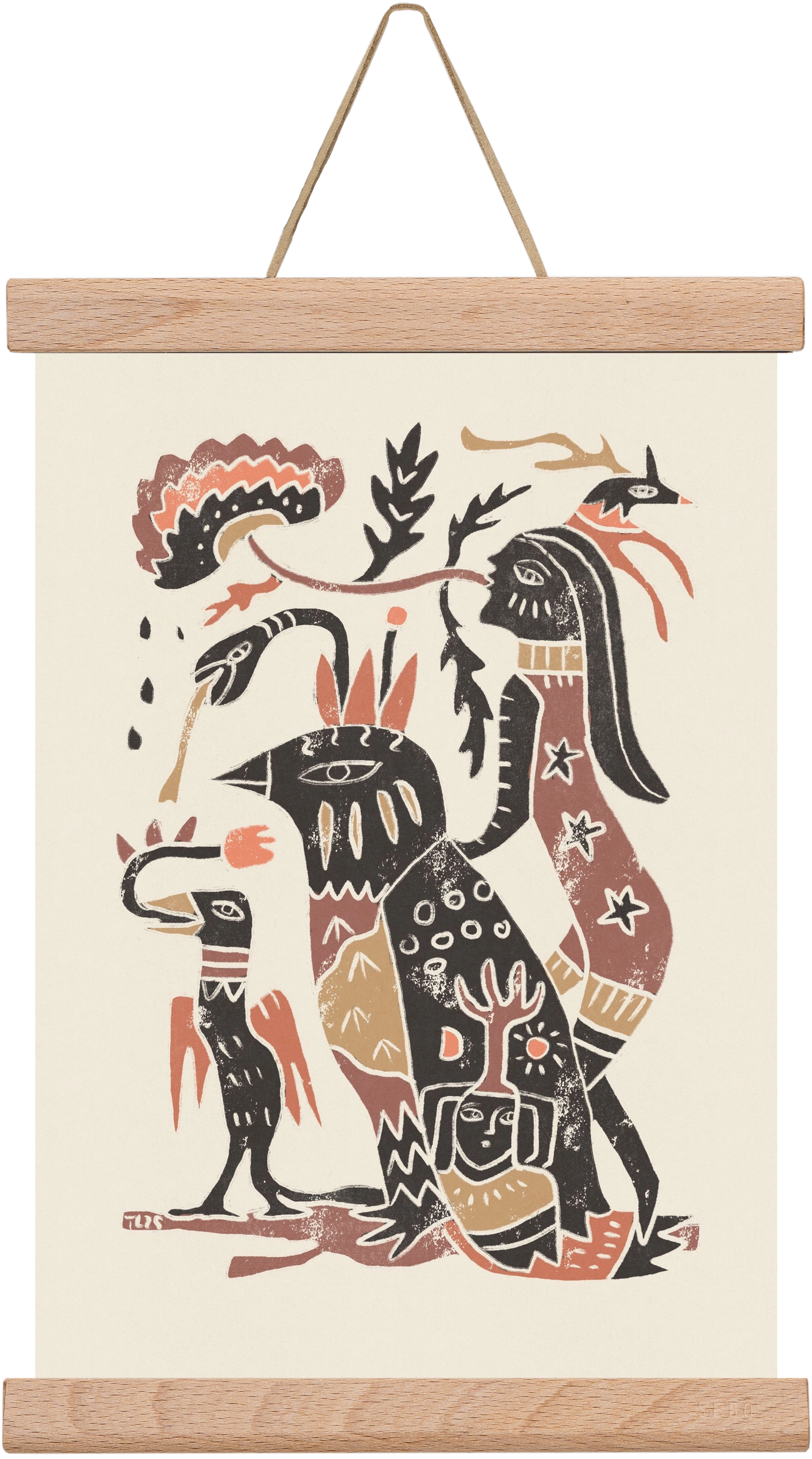 Autumn Arrives, 20x30 cm (20x30 cm), Tölgy akasztó