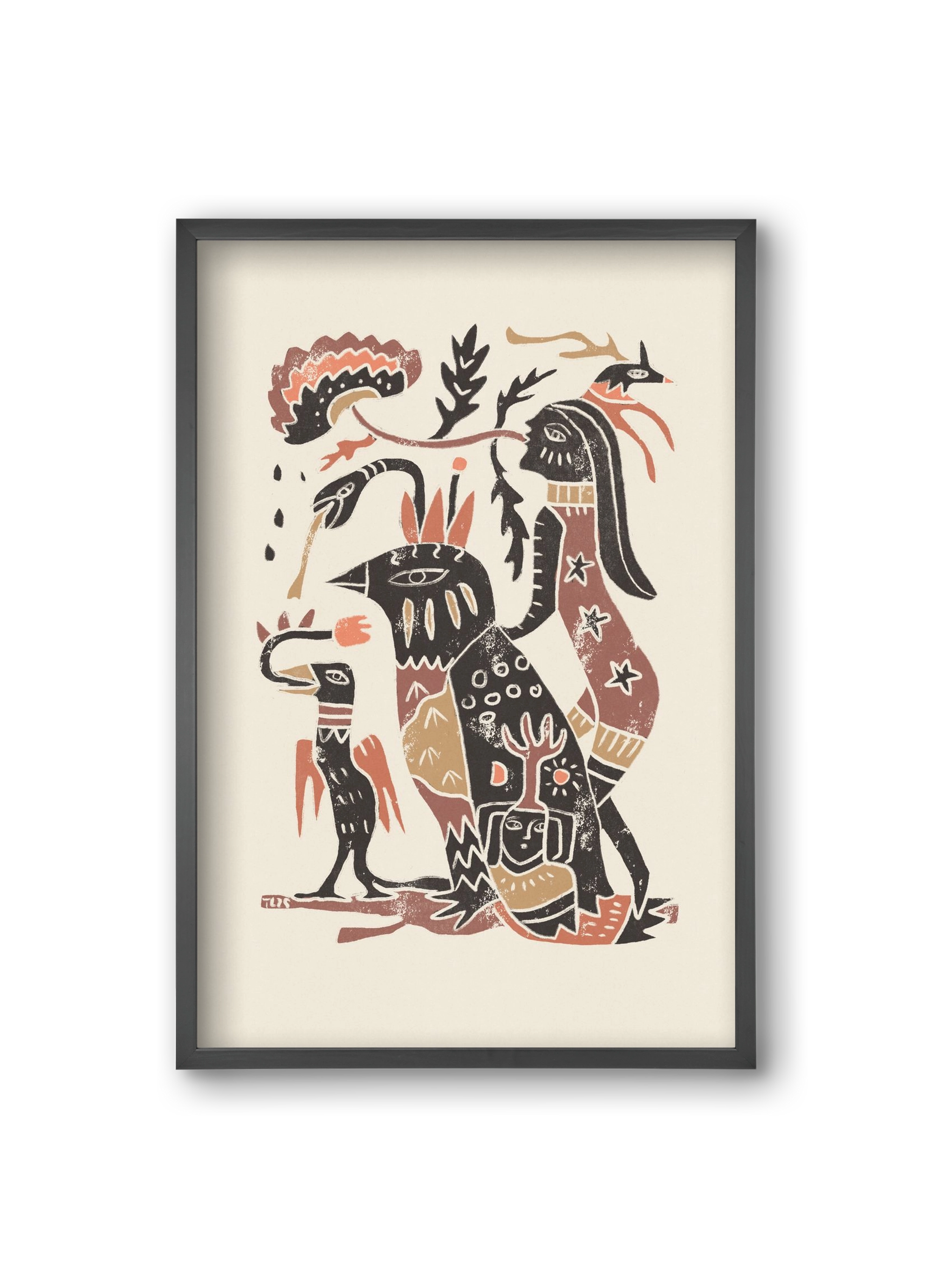 Autumn Arrives, 20x30 cm (20x30 cm), Fekete keret