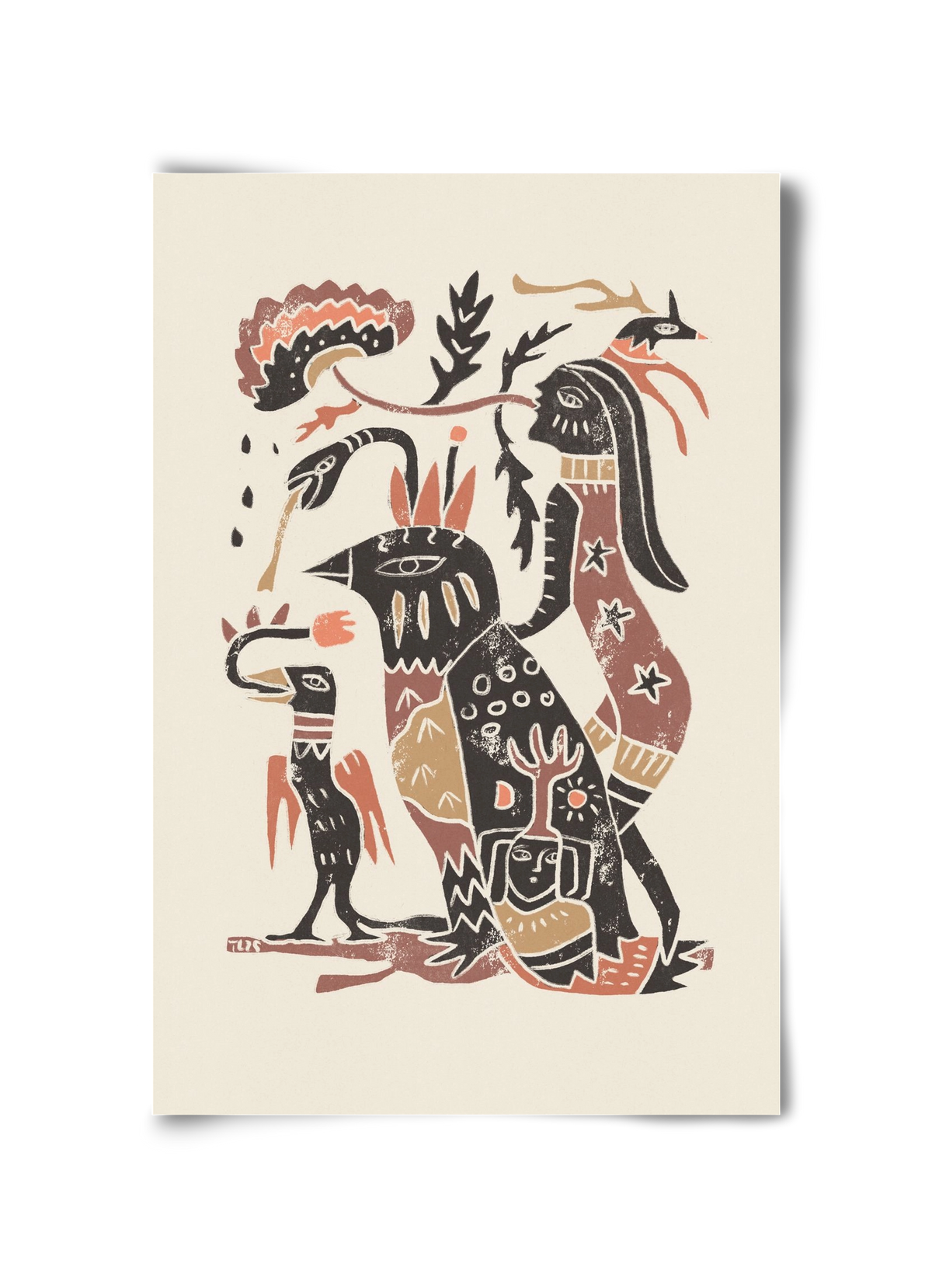 Autumn Arrives, 30x45 cm, Keret nélkül