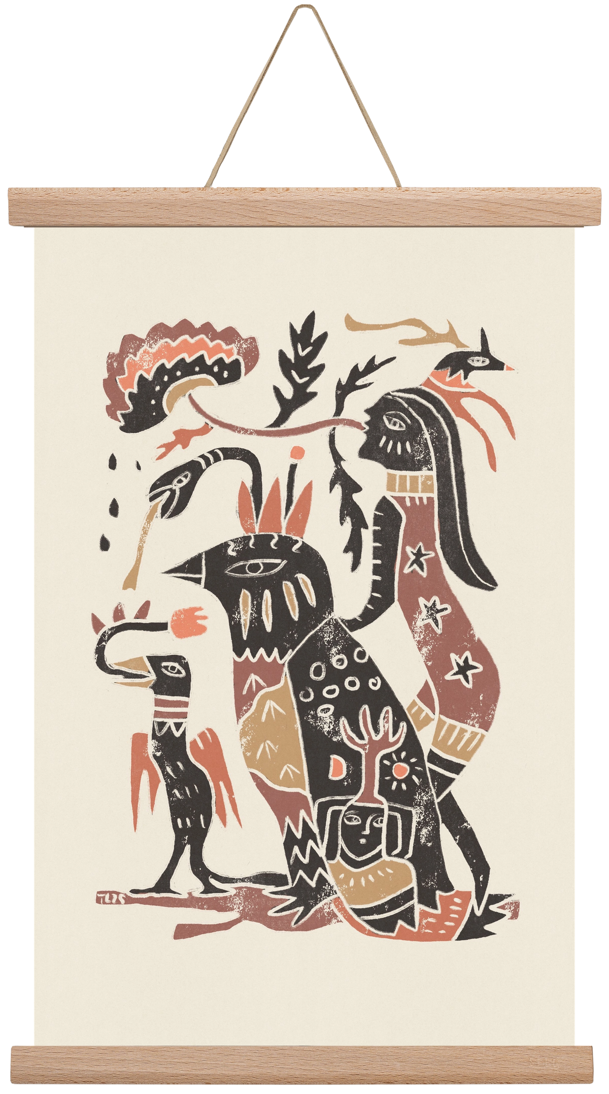 Autumn Arrives, 30x45 cm (30x45 cm), Tölgy akasztó