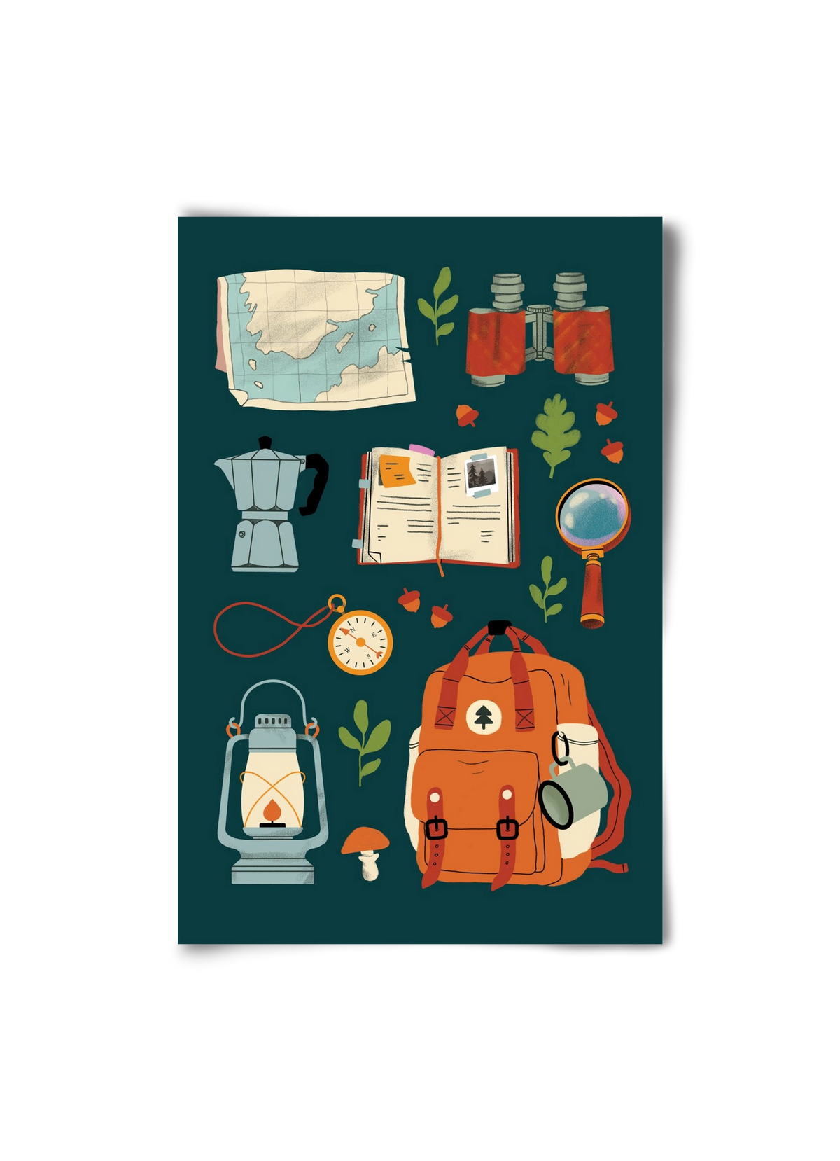 Explorer Set, 20x30 cm, Keret nélkül