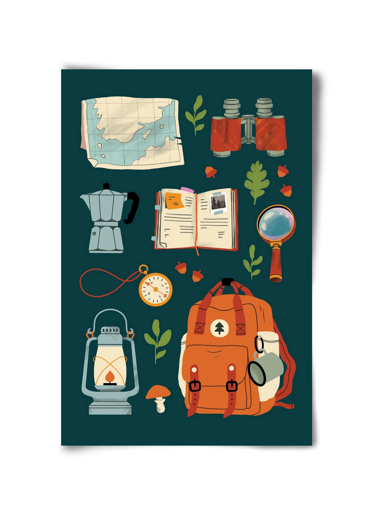 Explorer Set, 30x45 cm, Keret nélkül