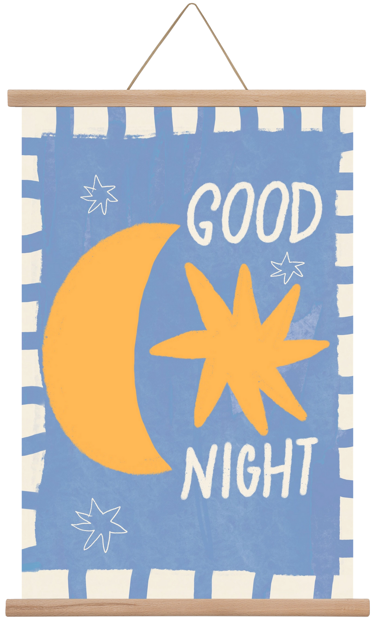 Good Night , 40x60 cm (40x60 cm), Tölgy akasztó